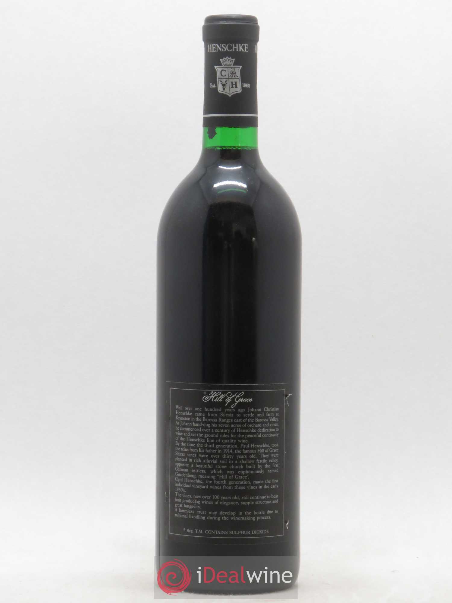 Australie South Australia Henschke Hill of Grace 1989 - Posten von 1 Flasche - 1