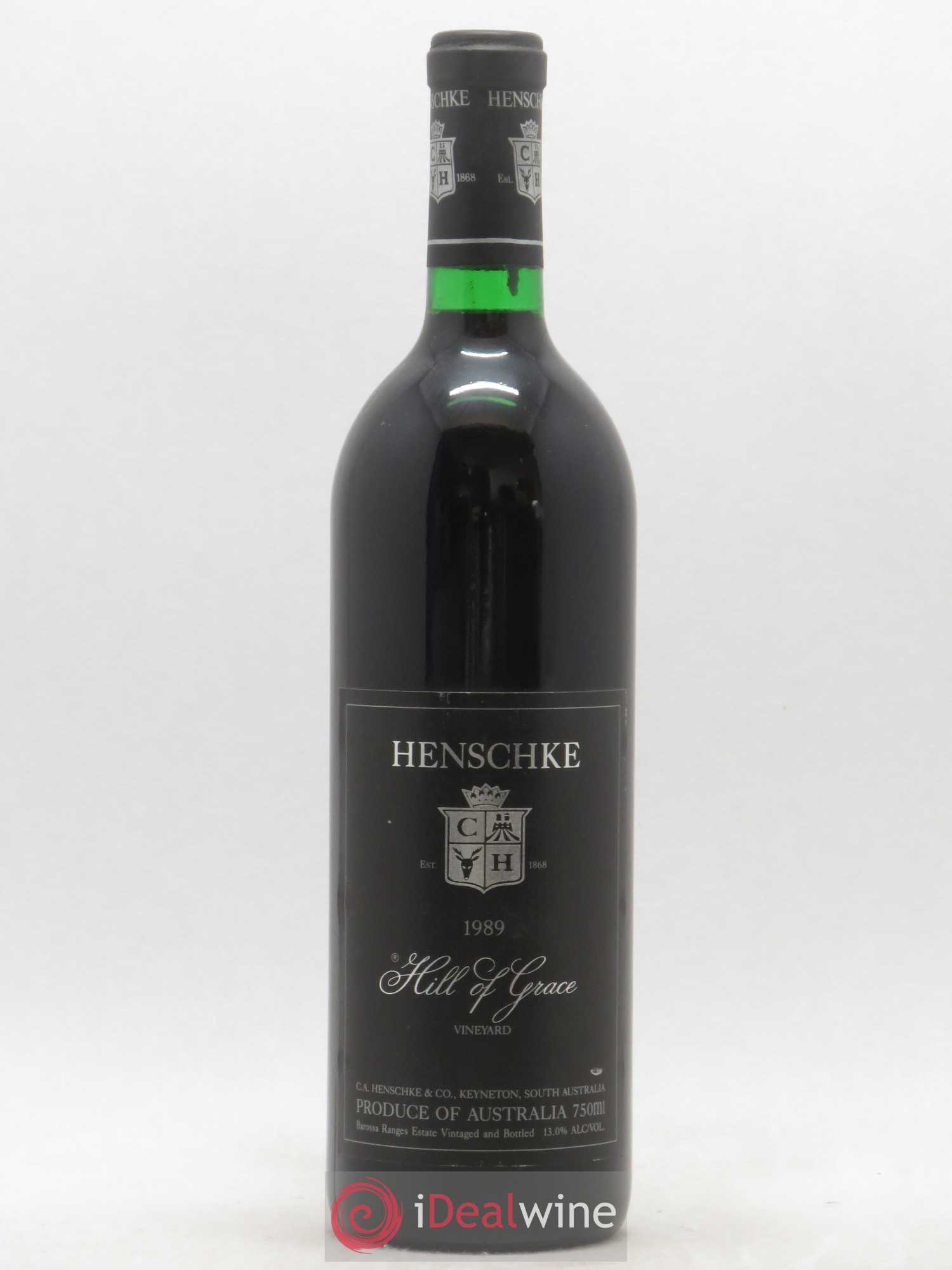 Australie South Australia Henschke Hill of Grace 1989 - Posten von 1 Flasche - 0