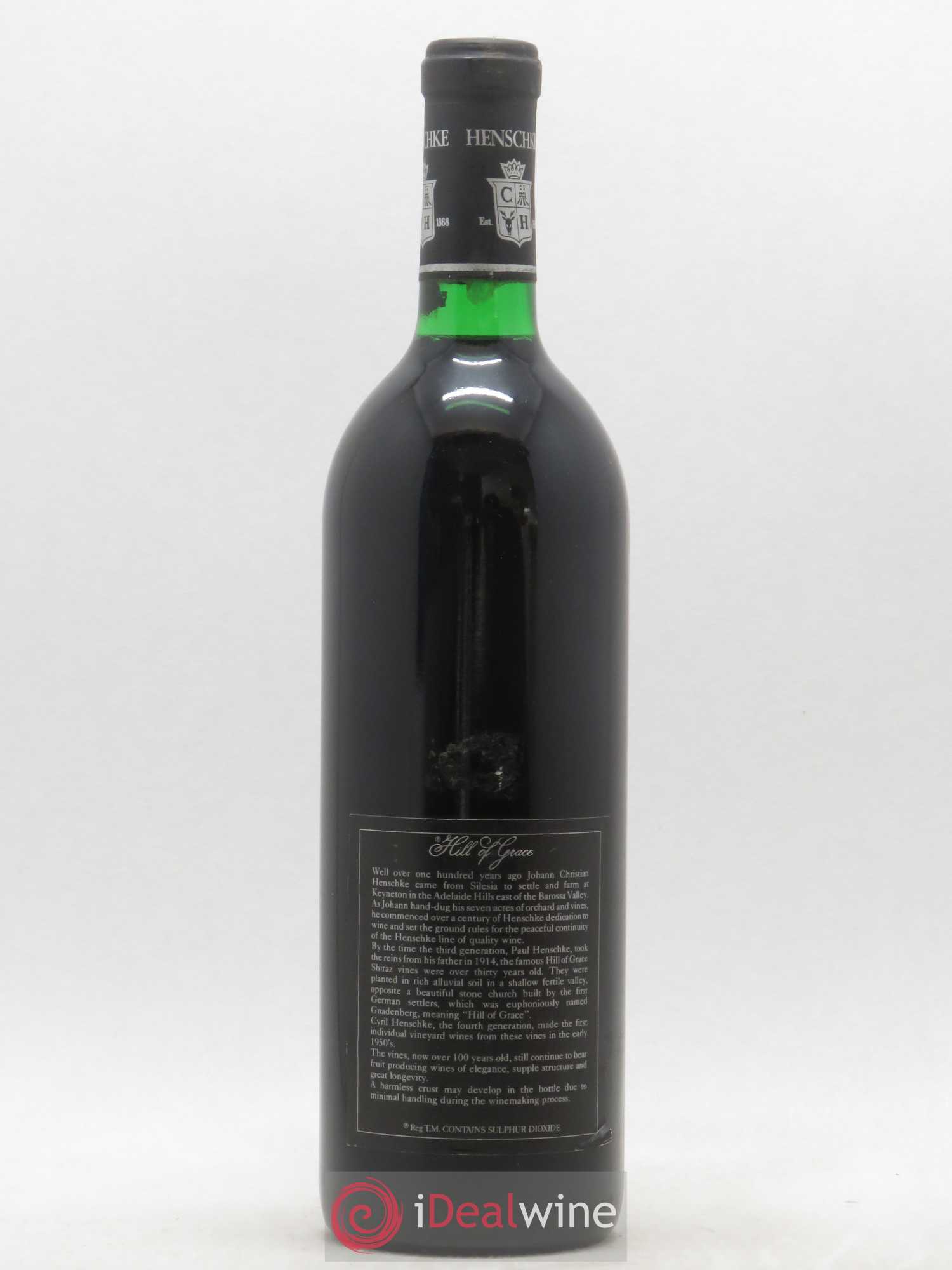 Australie South Australia Henschke Hill of Grace 1989 - Posten von 1 Flasche - 1