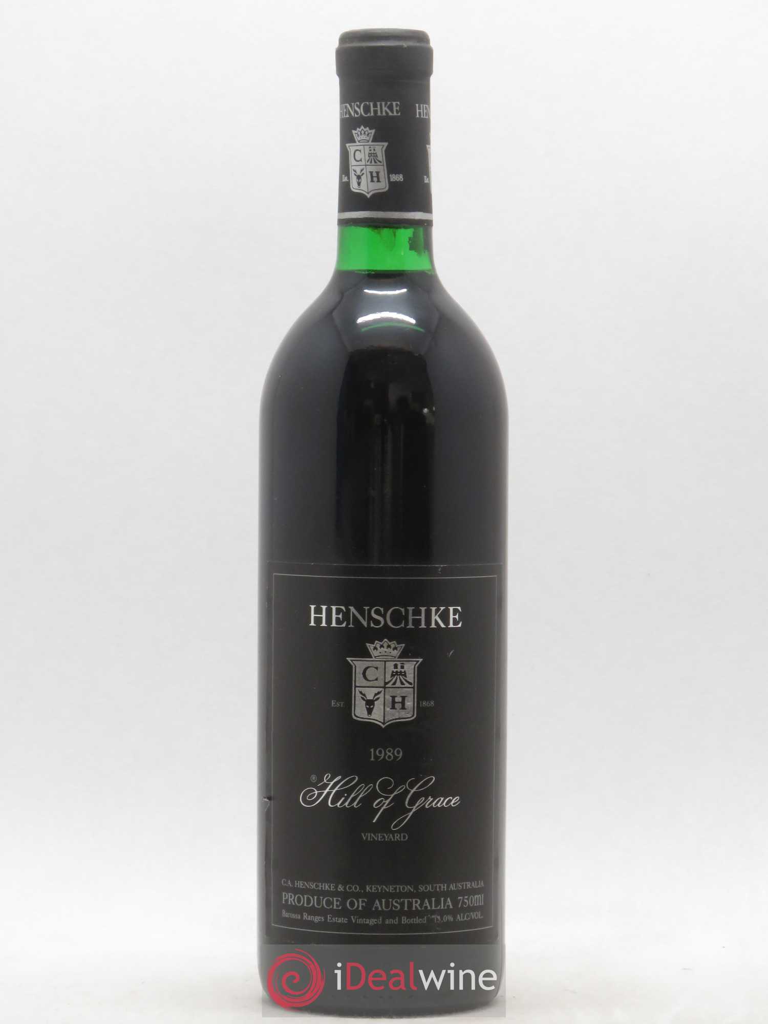 Australie South Australia Henschke Hill of Grace 1989 - Posten von 1 Flasche - 0