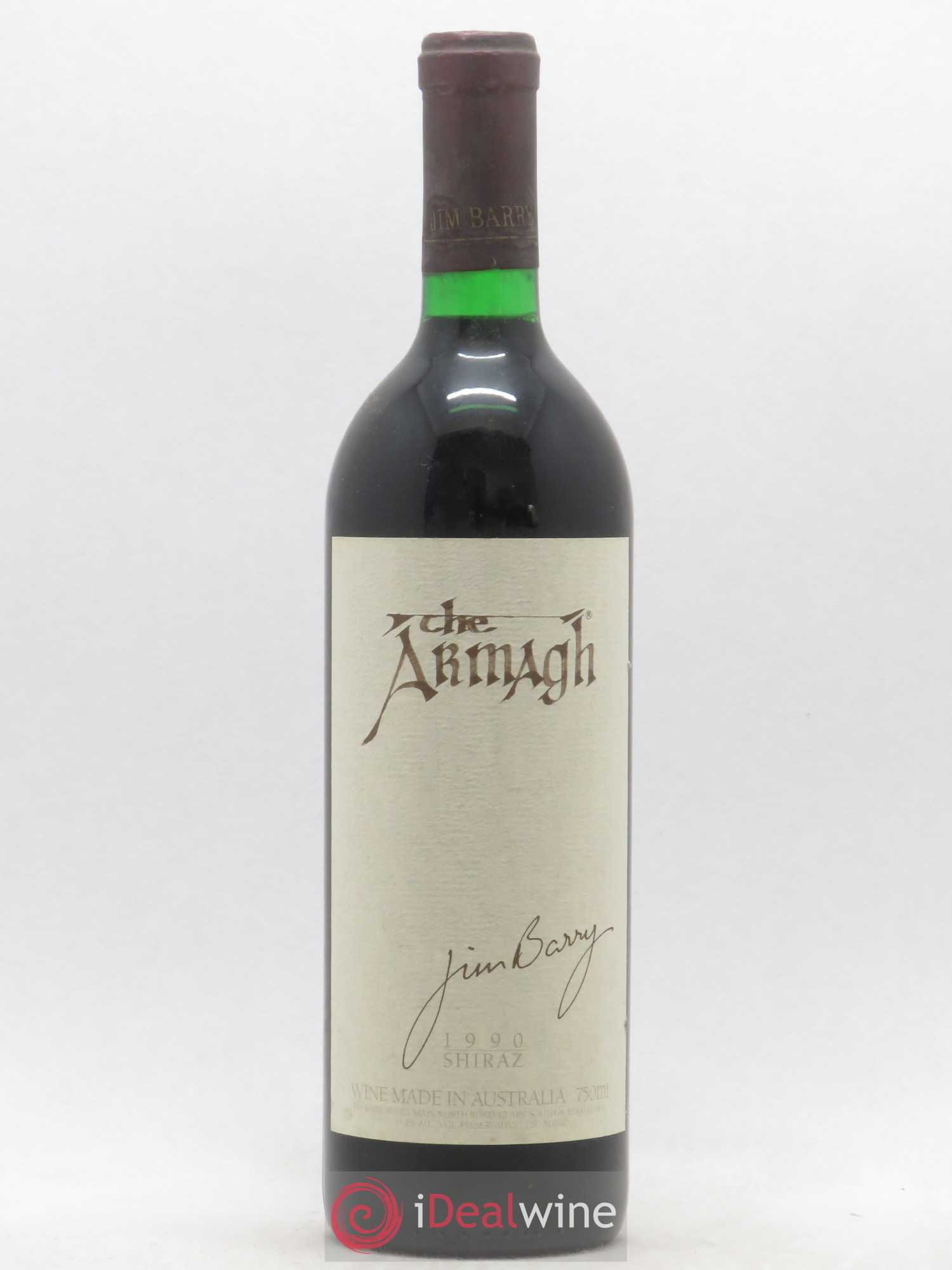 Australie Jim Barry The Armagh Shiraz (sans prix de réserve) 1990 - Posten von 1 Flasche - 0