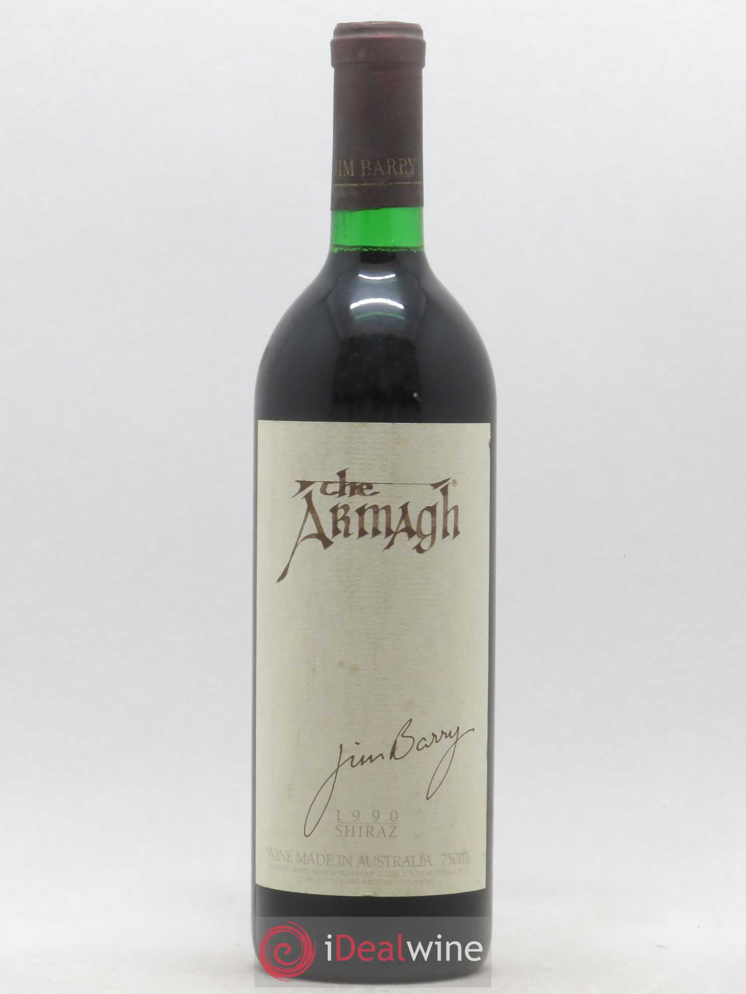 Australie Jim Barry The Armagh Shiraz (sans prix de réserve) 1990 - Posten von 1 Flasche - 0