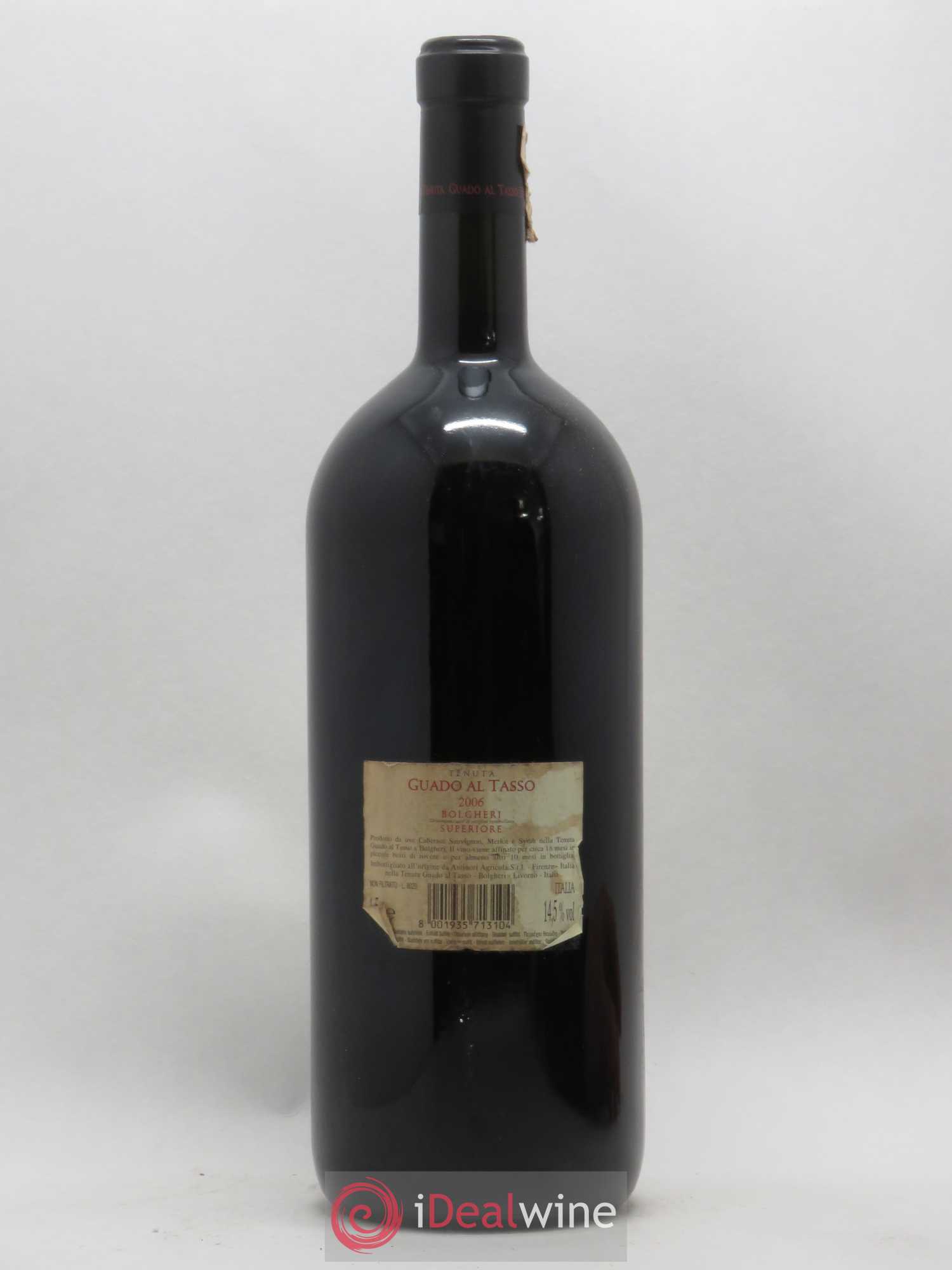 Bolgheri Superiore DOC Guado al Tasso Tenuta Guado al Tasso - Marchesi Antinori Superiore 2006 - Lot de 1 magnum - 1