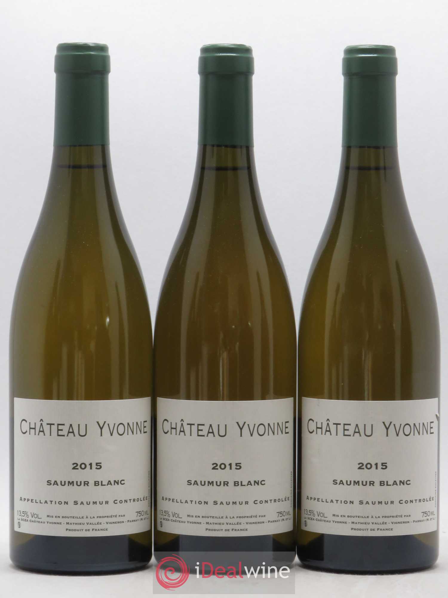 Saumur Château Yvonne (sans prix de réserve) 2015 - Lot de 6 bouteilles - 2