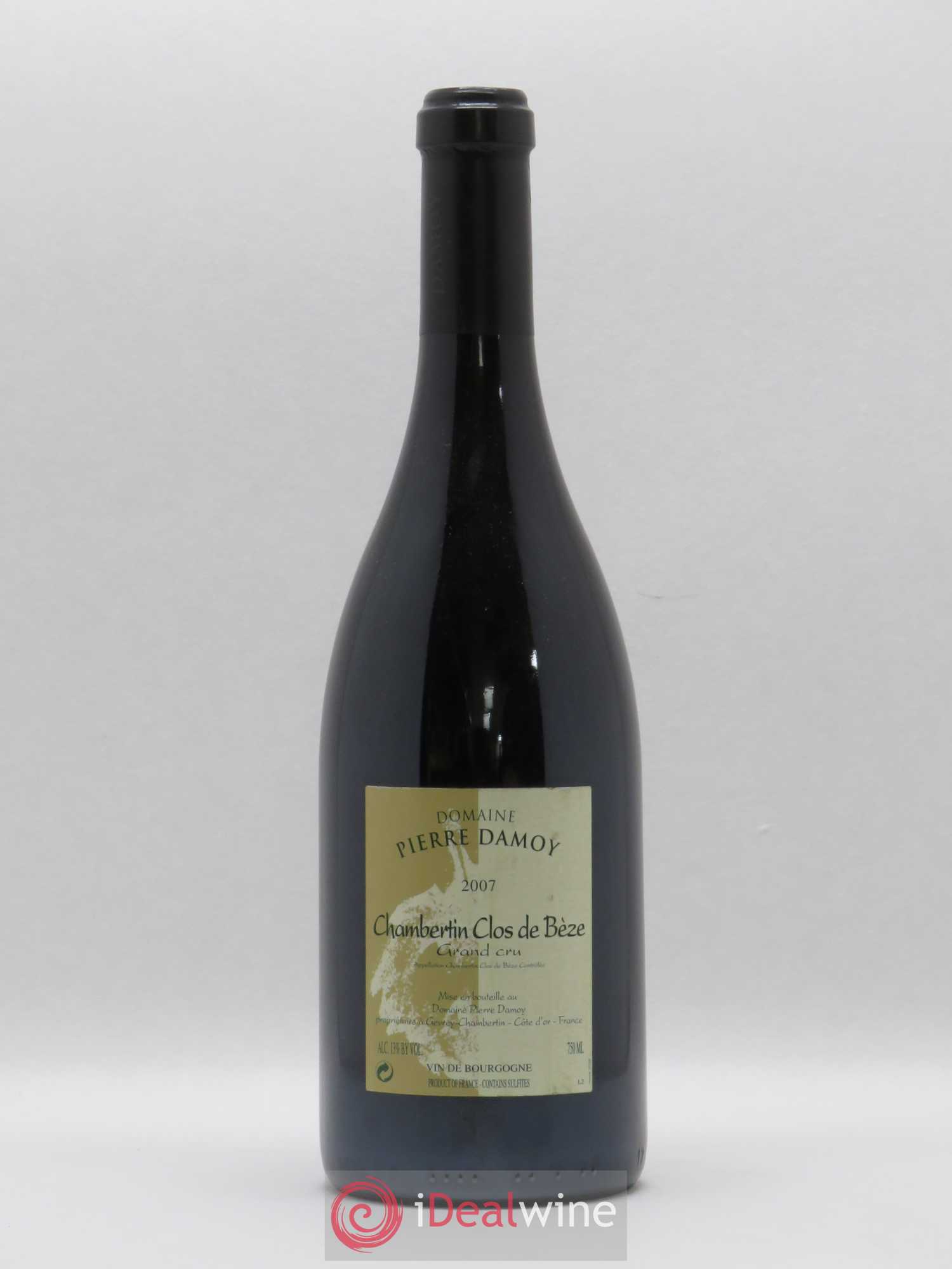 Chambertin Clos de Bèze Grand Cru Pierre Damoy 2007 - Lot de 1 bouteille - 0