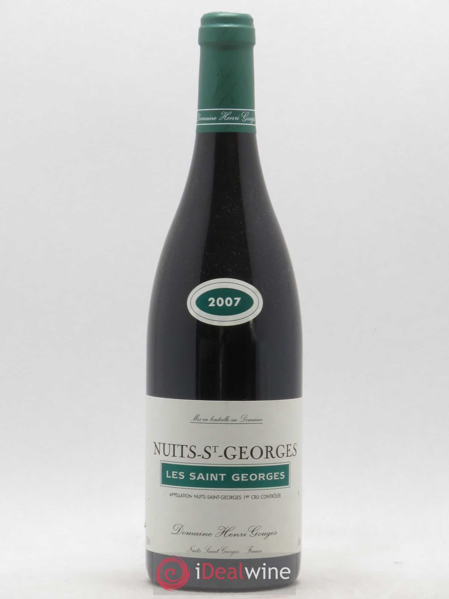 Nuits-Saint-Georges 1er Cru Les Saints Georges Henri Gouges 2007 - Lot de 1 bouteille - 0