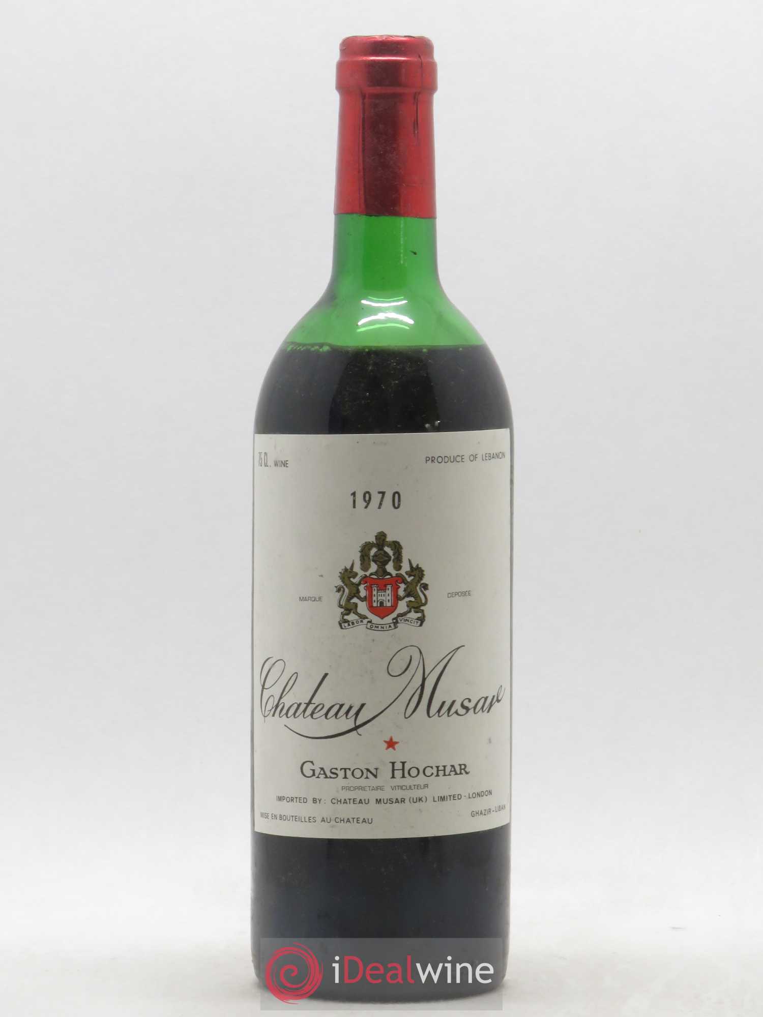 Château Musar Serge Hochar (sans prix de réserve) 1970 - Lot de 1 bouteille - 0