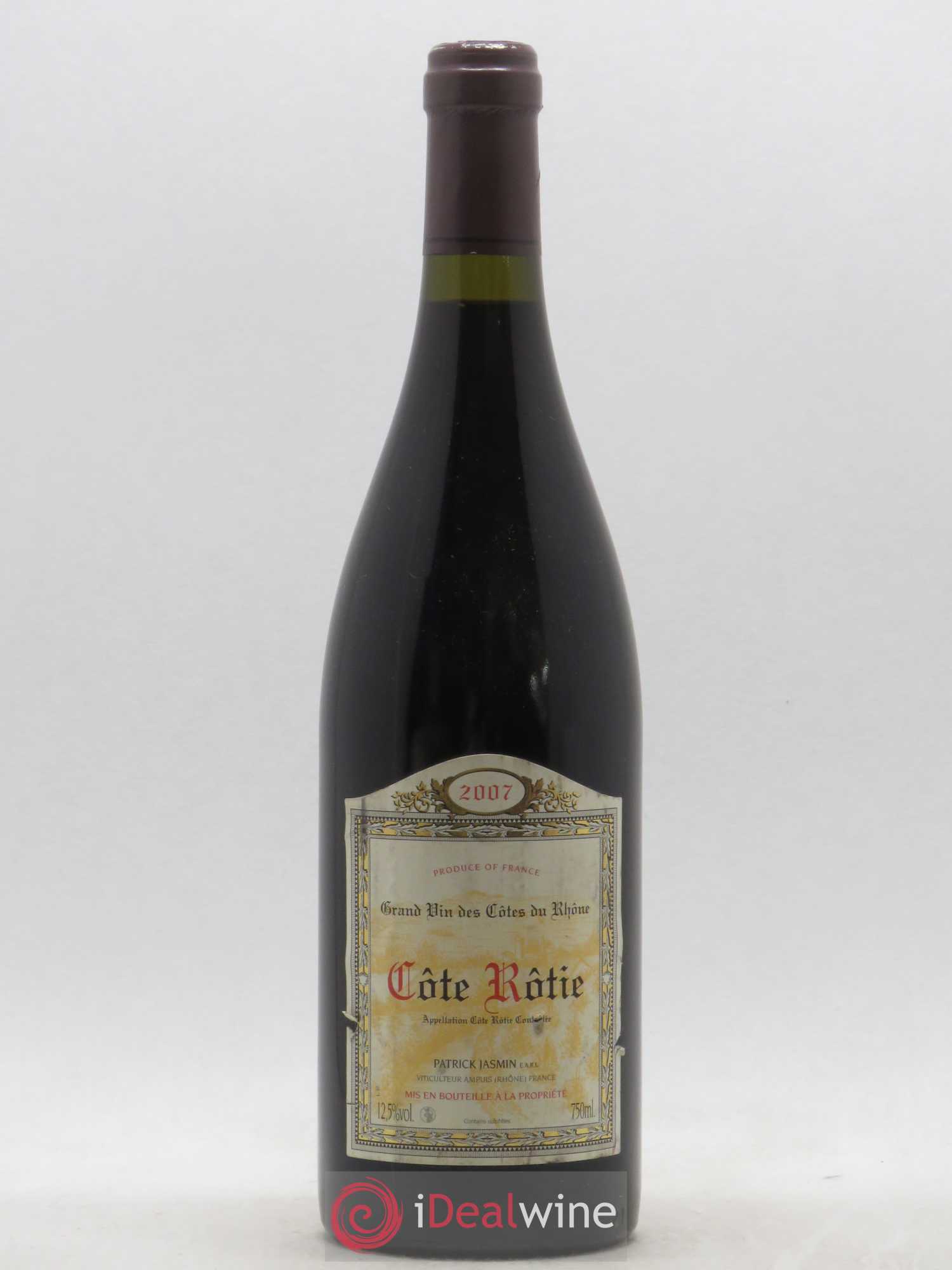 Côte-Rôtie Jasmin (Domaine) (sans prix de réserve) 2007 - Lot de 1 bouteille - 0