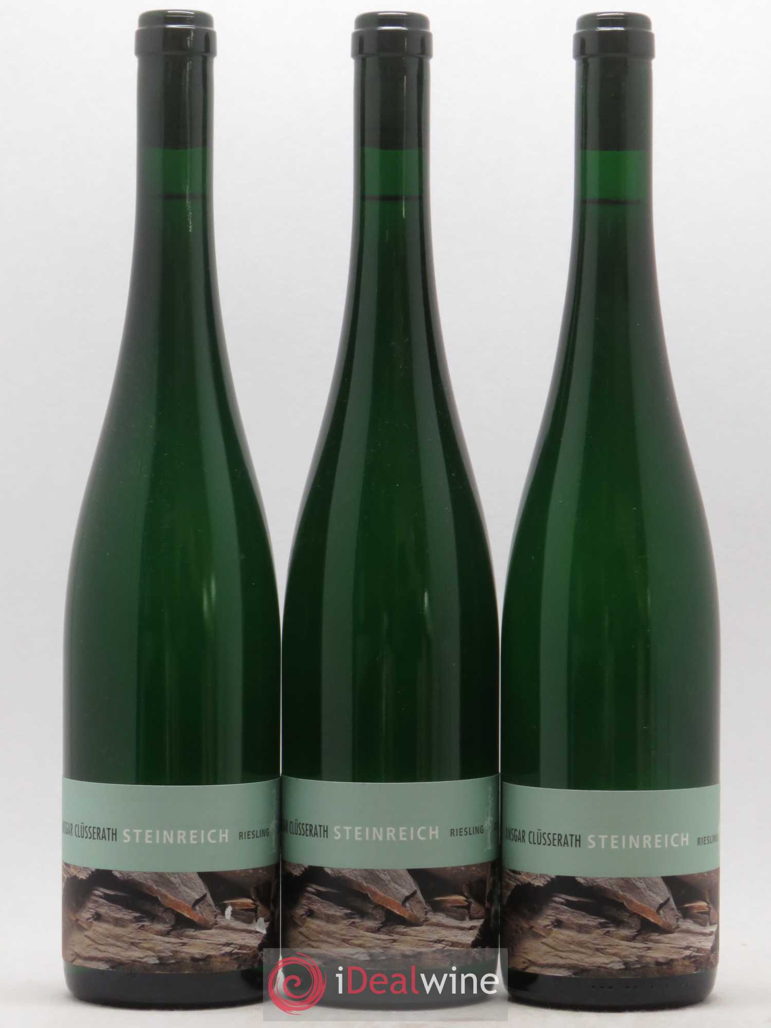 Riesling Mosel Steinreich Riesling Weingut Ansgar Clusserath (sans prix de réserve) 2016 - Posten von 3 Flaschen - 0