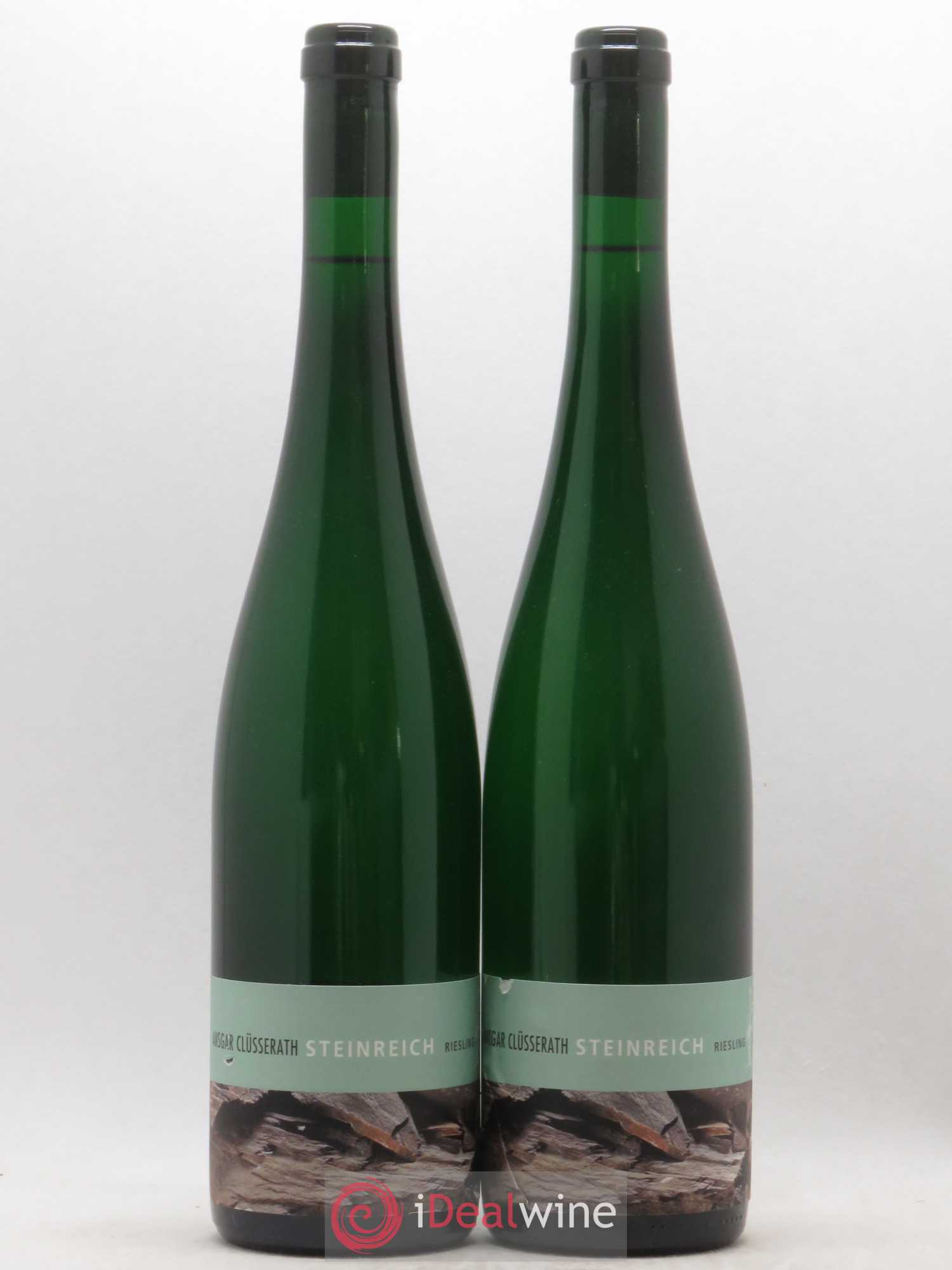 Riesling Mosel Trocken Clusserath Steinreich Weingut Ansgar (sans prix de réserve) 2017 - Posten von 2 Flaschen - 0