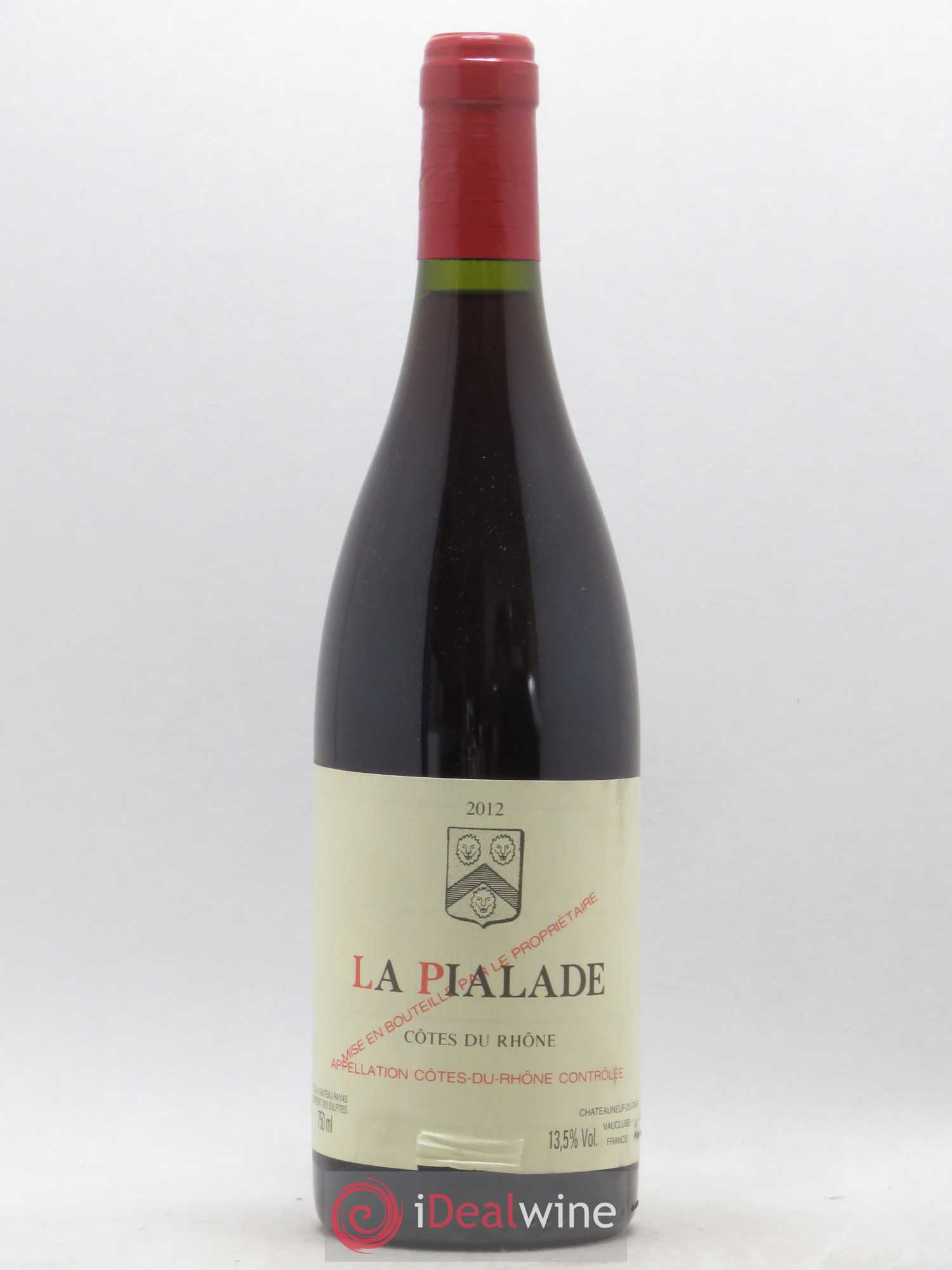 Côtes-du-Rhône La Pialade Emmanuel Reynaud 2012 - Lot de 1 bouteille - 0