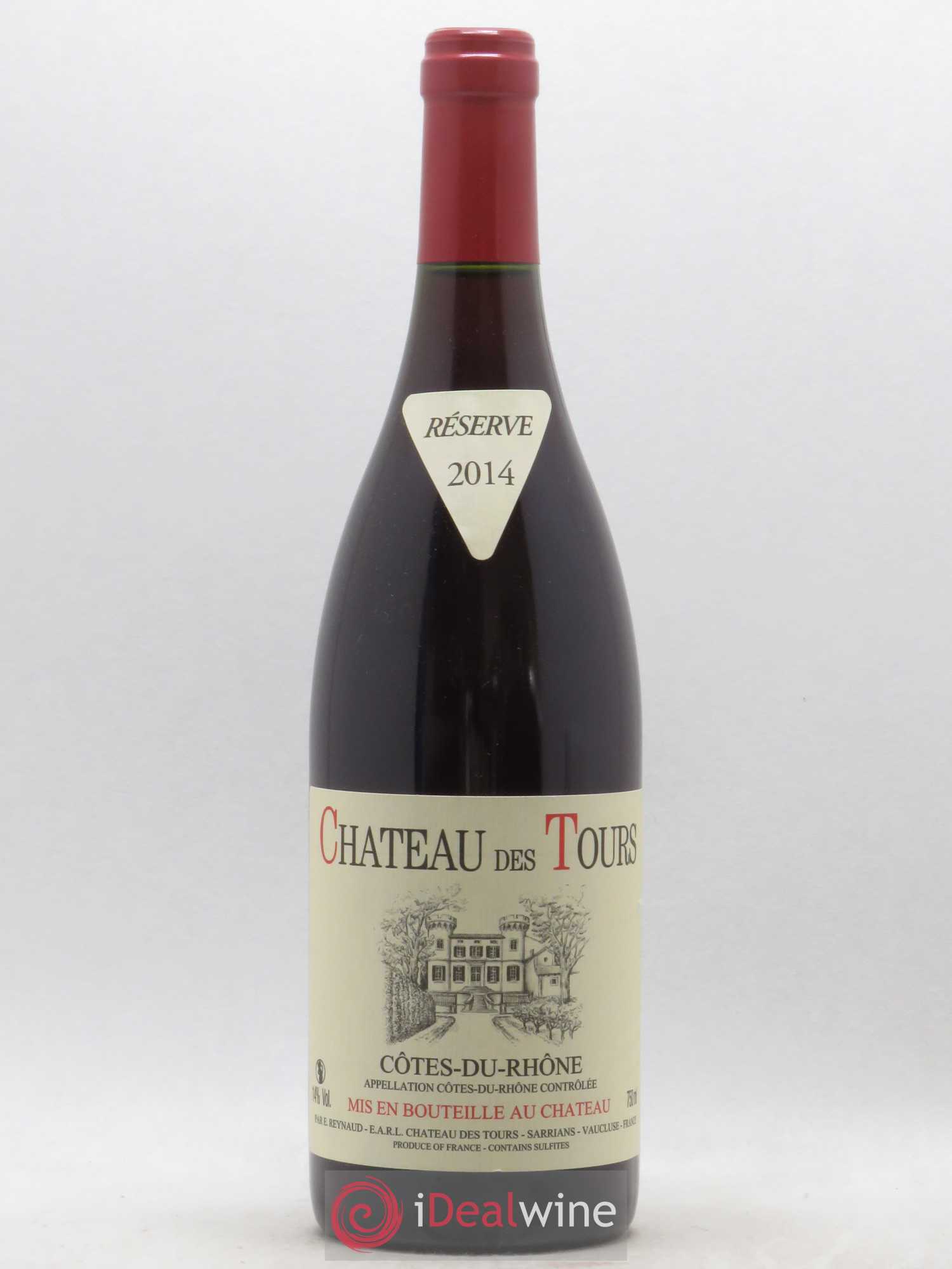 Côtes-du-Rhône Château des Tours Emmanuel Reynaud (sans prix de réserve) 2014 - Lot de 1 bouteille - 0