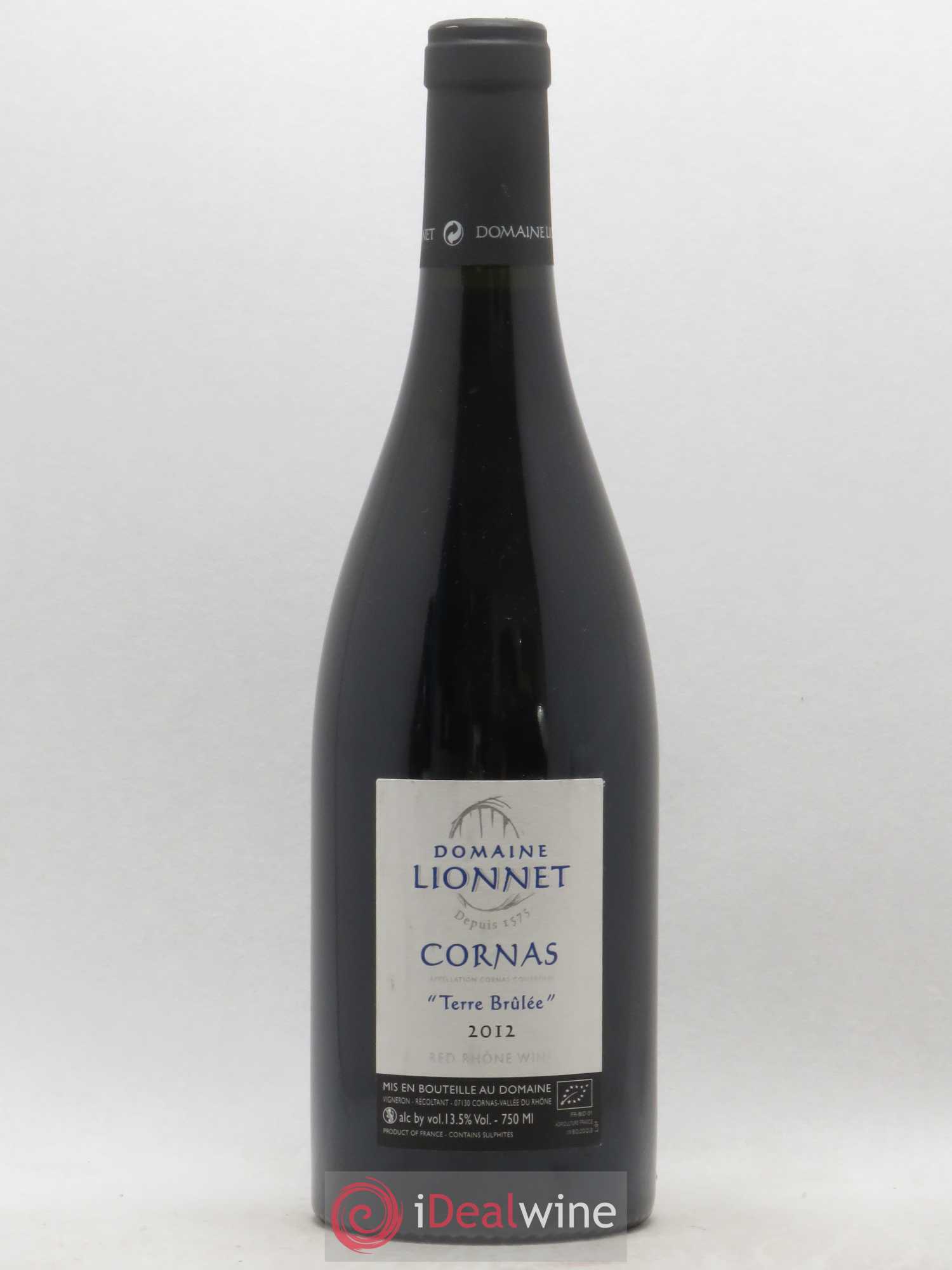 Cornas Terre Brullée Domaine Lionnet (sans prix de réserve) 2012 - Posten von 1 Flasche - 0