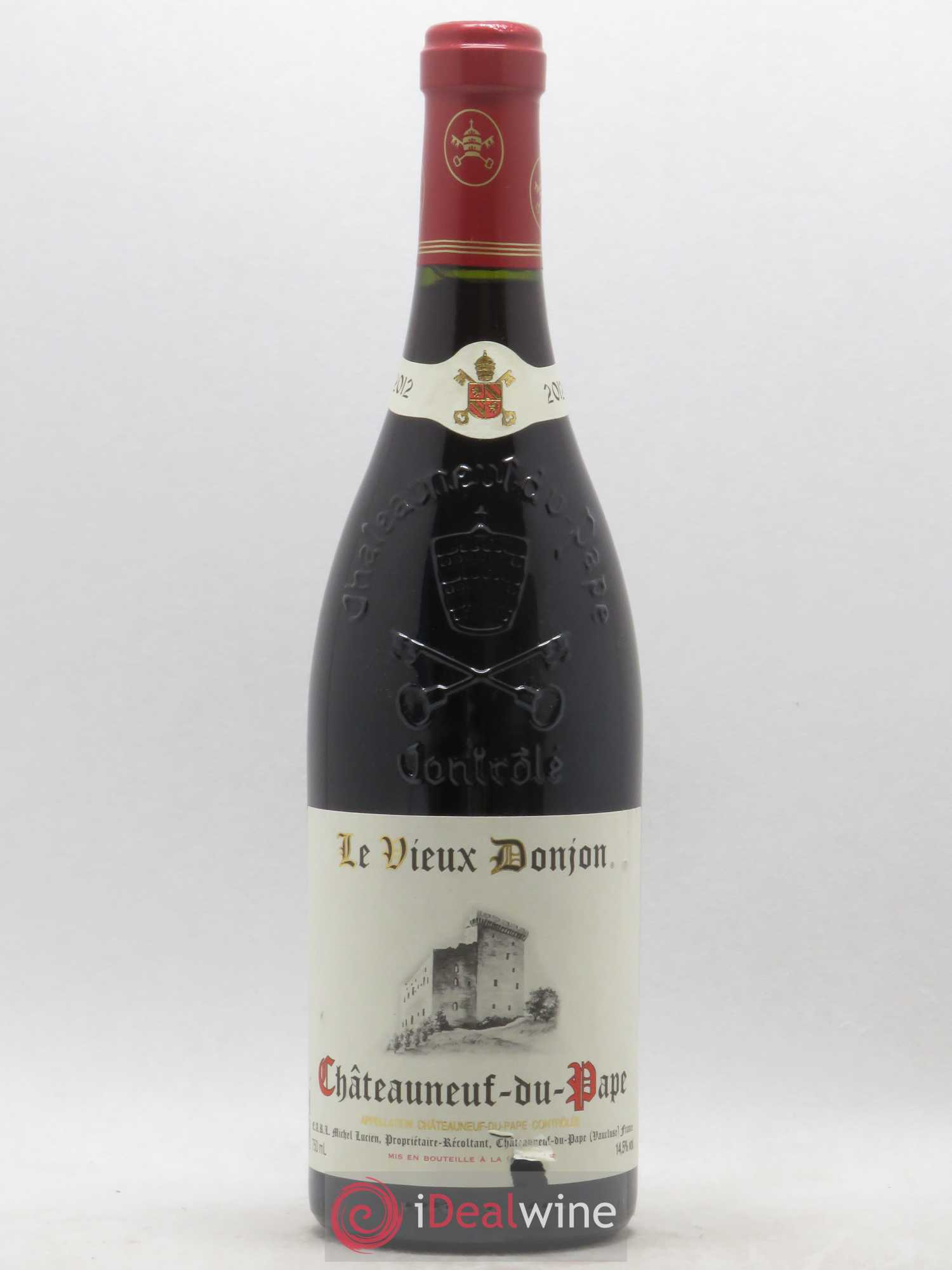 Châteauneuf-du-Pape Le Vieux Donjon Michel Lucien (sans prix de réserve) 2012 - Lot de 1 bouteille - 0