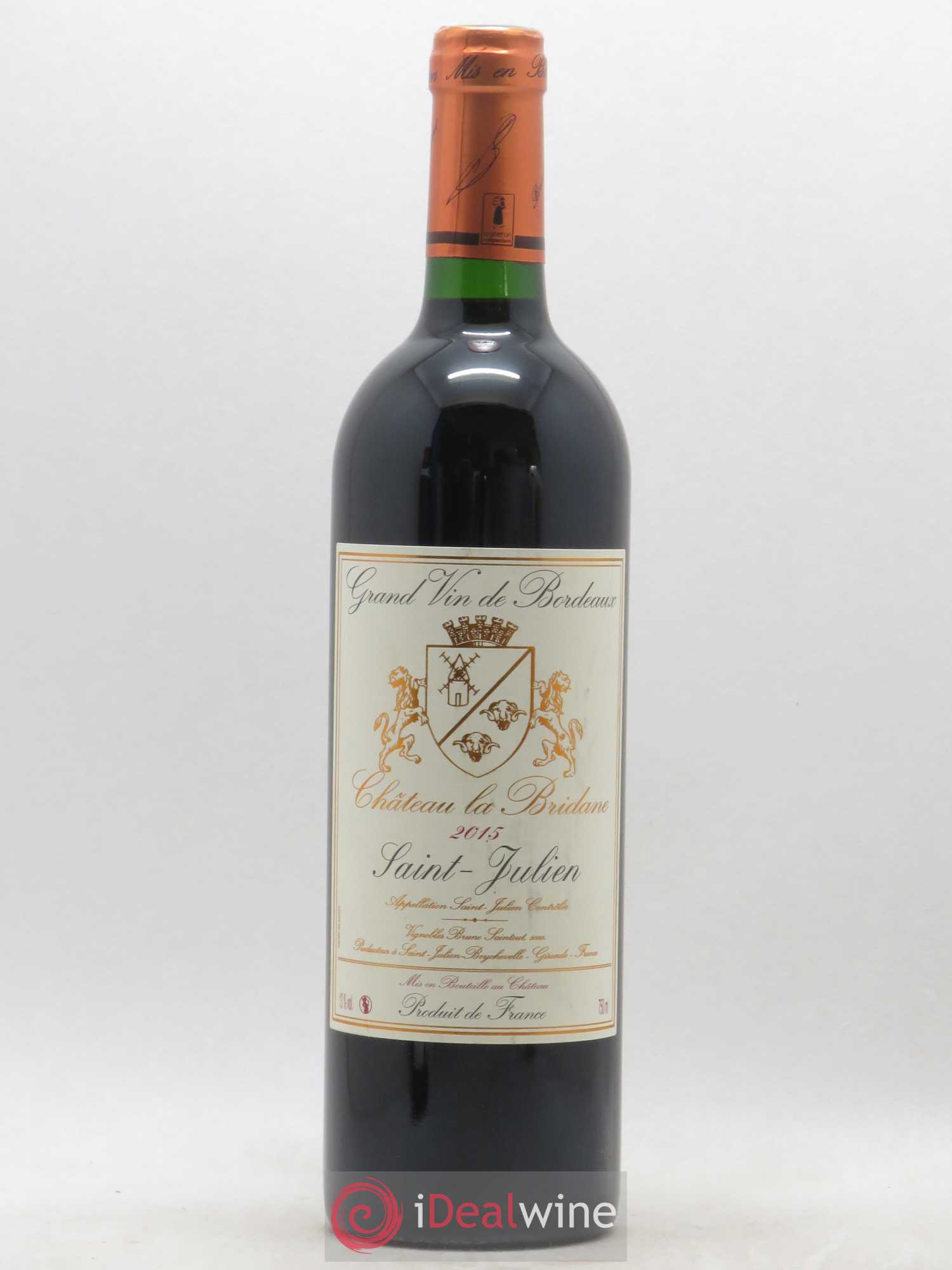 Château la Bridane Cru Bourgeois (sans prix de réserve) 2015 - Lot de 1 bouteille - 0