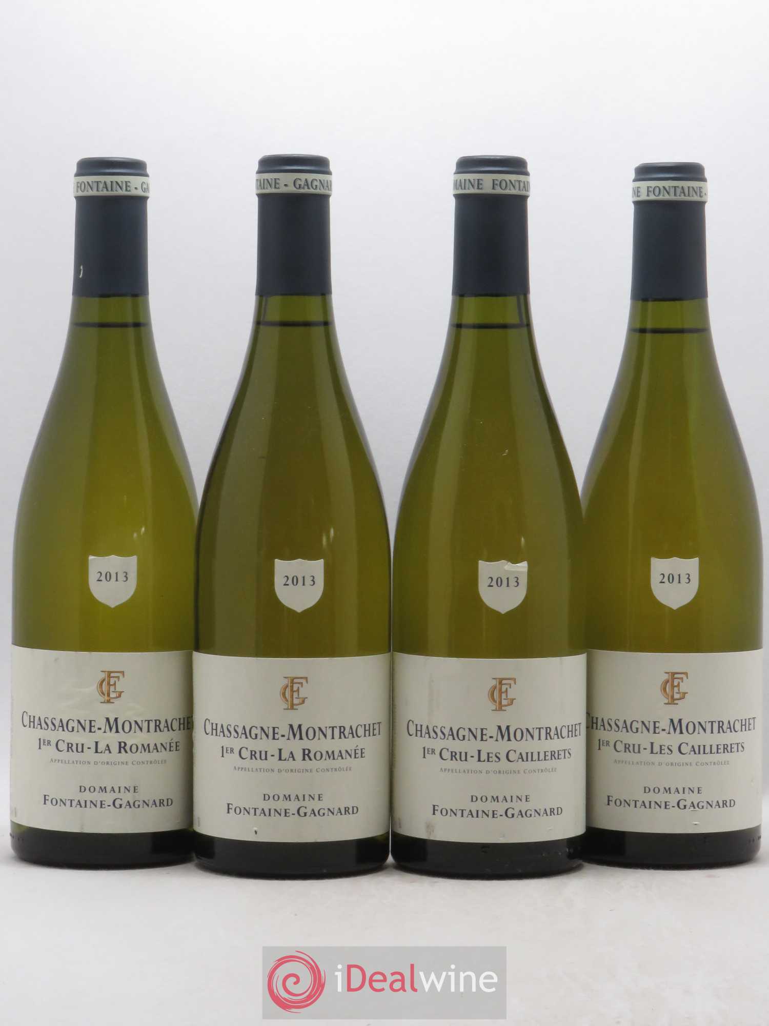Chassagne-Montrachet 1er Cru La Romanée Domaine Fontaine Gagnard 2013 - Posten von 4 Flaschen - 0