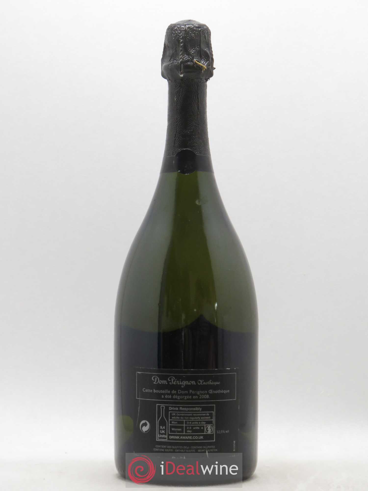 Oenothèque Dom Pérignon 1996 - Lot de 1 bouteille - 1