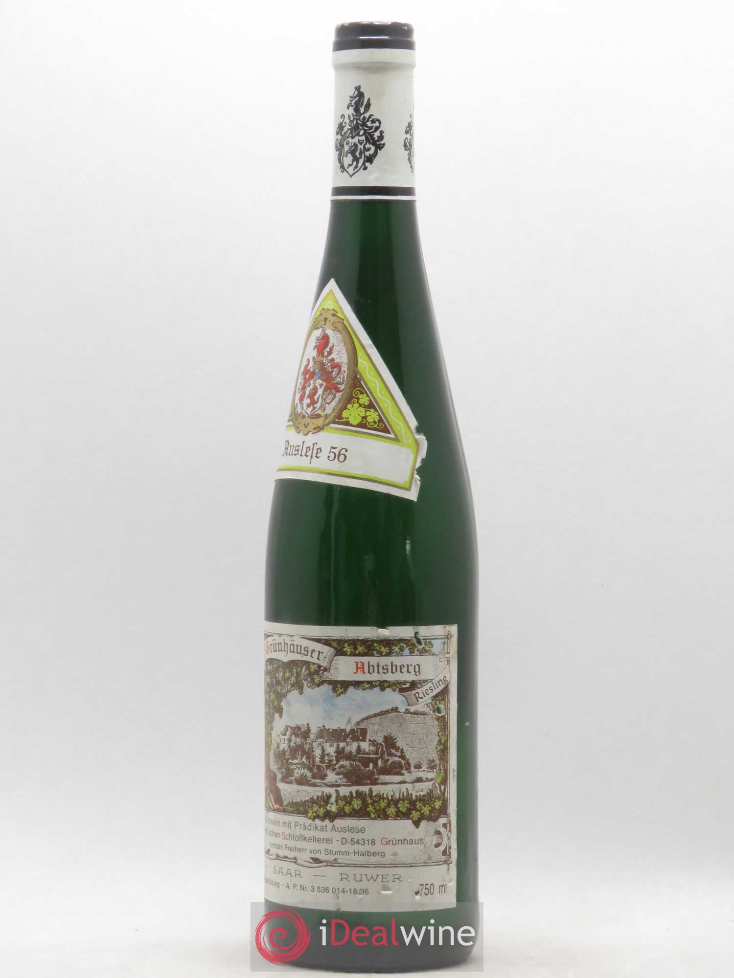 Riesling Auslese Maximin Grunhauser Abtsberg (sans prix de réserve) 1995 - Posten von 1 Flasche - 1
