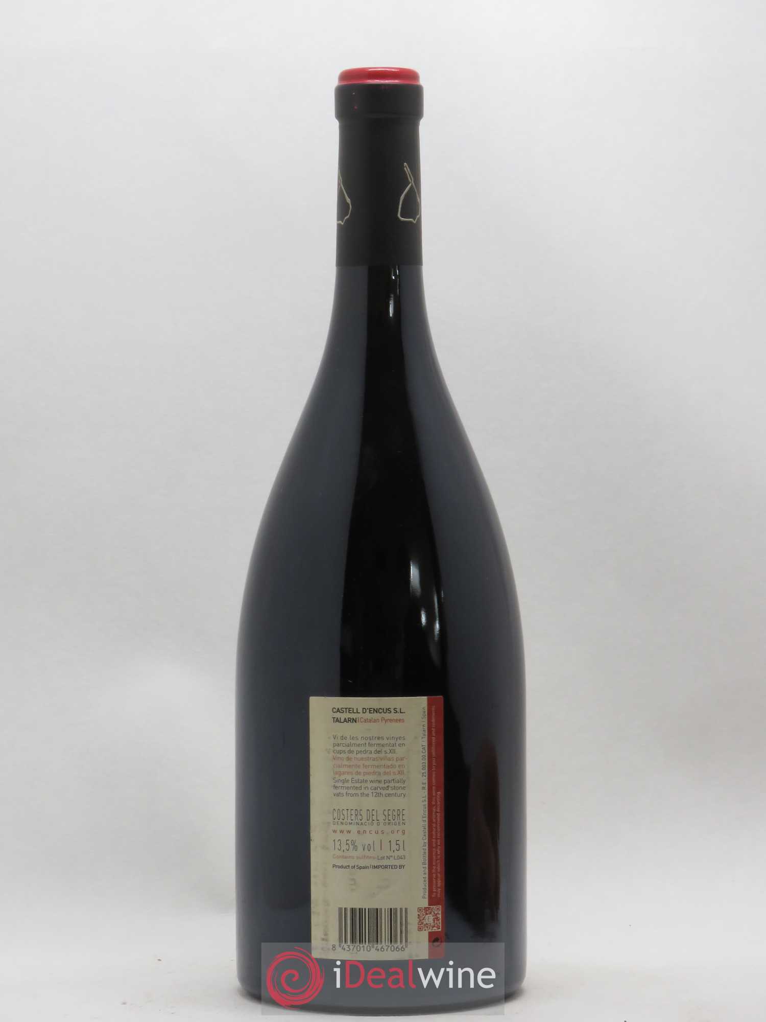 Espagne Costers del Segre Castell D'Encus Thalarn (sans prix de réserve) 2011 - Posten von 1 Magnum - 1