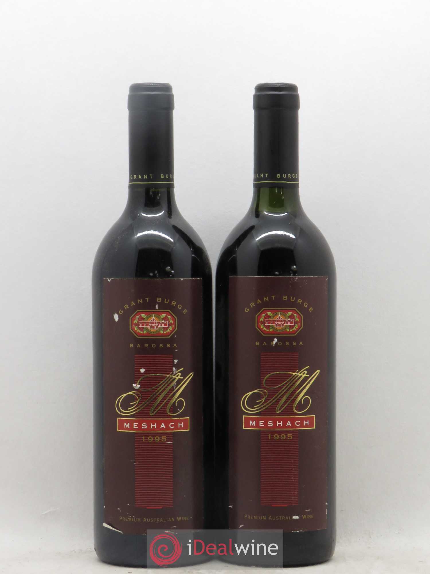 Australie Barossa Valley Grant Burge Meshach Meshach William Burge (sans prix de réserve) 1995 - Posten von 2 Flaschen - 0