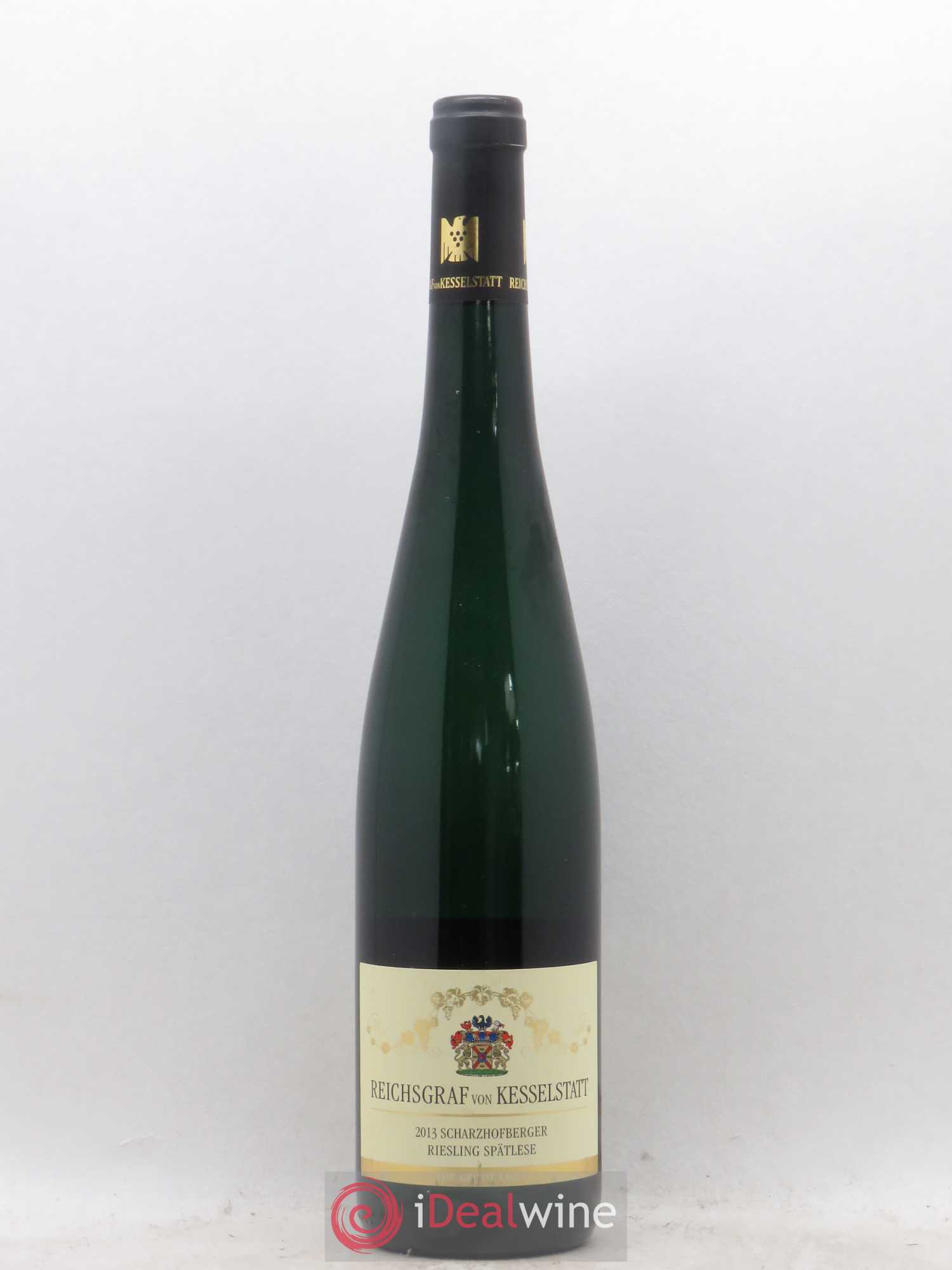 Allemagne Mosel-Saar Reichsgraf Von Kesselstatt Scharzhofberger Riesling Spatlese (sans prix de réserve) 2013 - Posten von 1 Flasche - 0