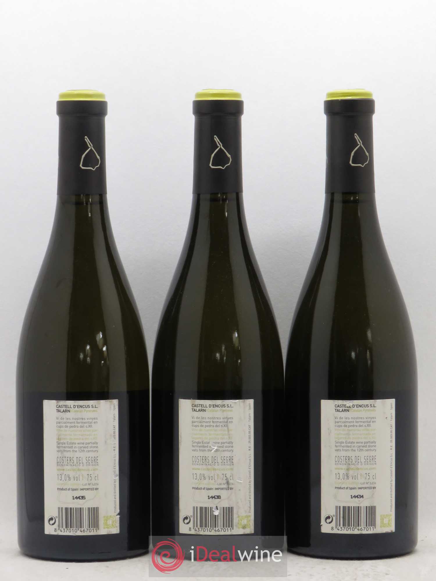 Costers del Segre Castell d'Encus (sans prix de réserve) 2014 - Posten von 6 Flaschen - 2