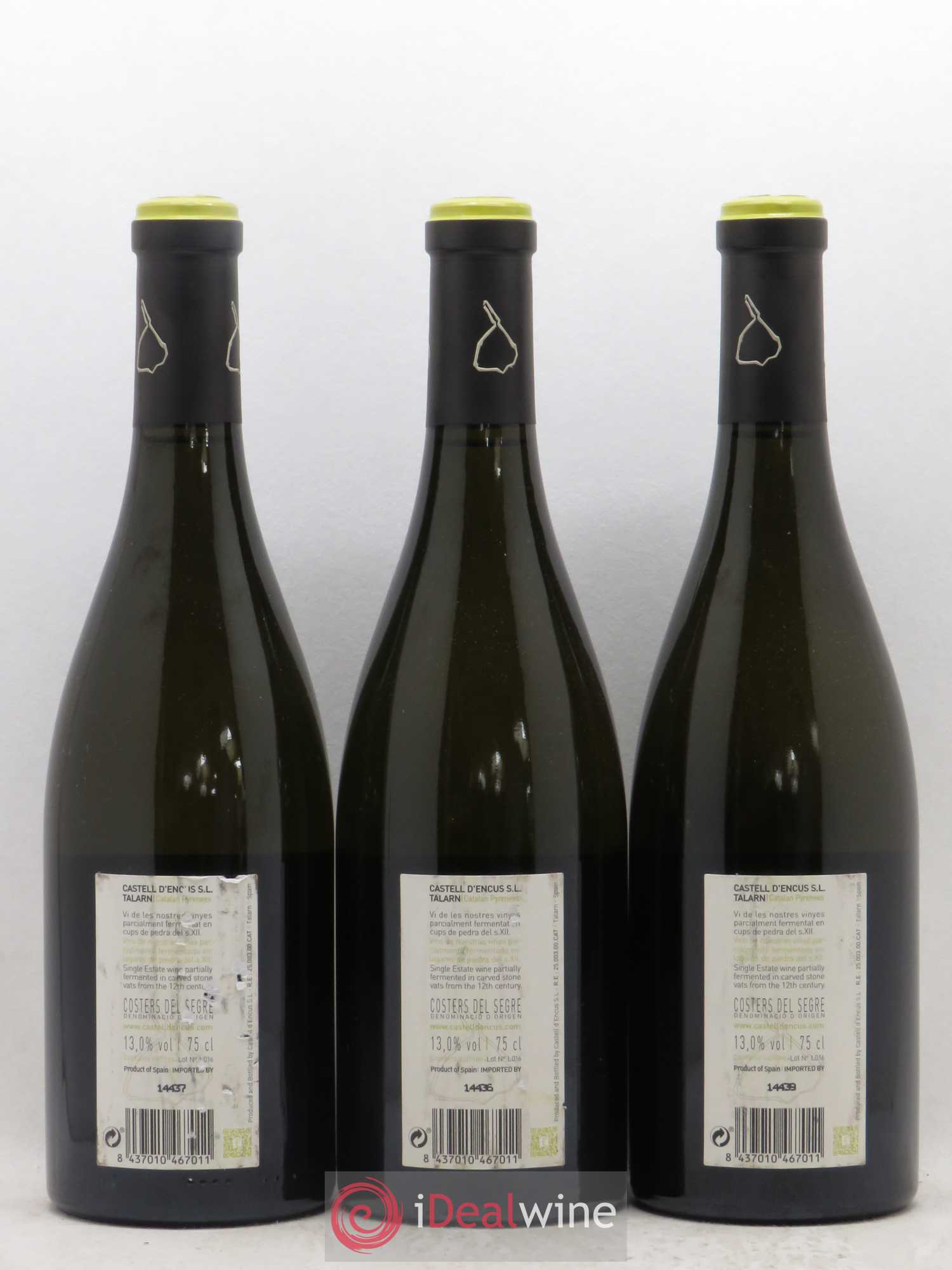 Costers del Segre Castell d'Encus (sans prix de réserve) 2014 - Posten von 6 Flaschen - 4