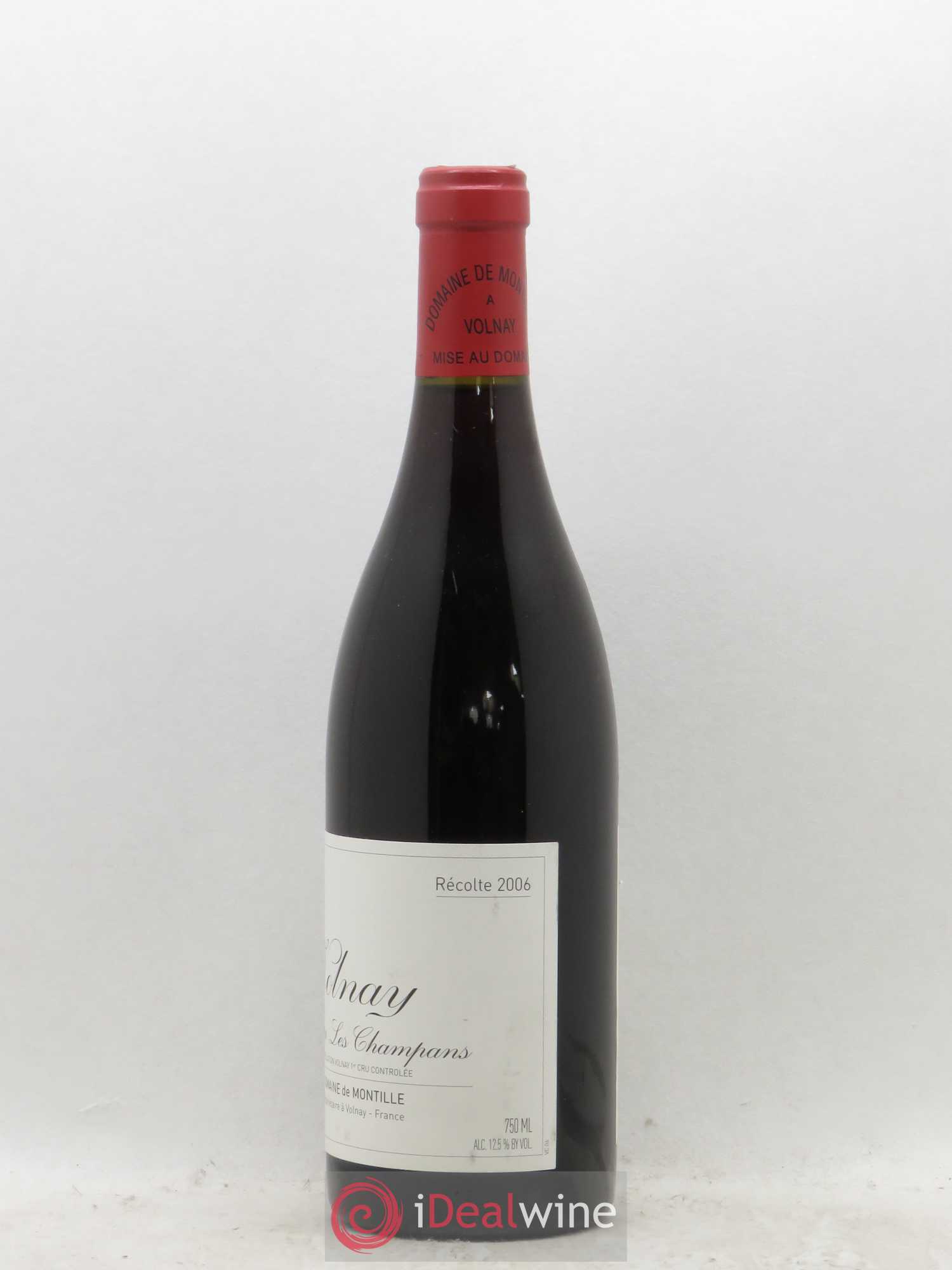 Volnay 1er Cru Les Champans De Montille (Domaine) 2006 - Lot de 1 bouteille - 1