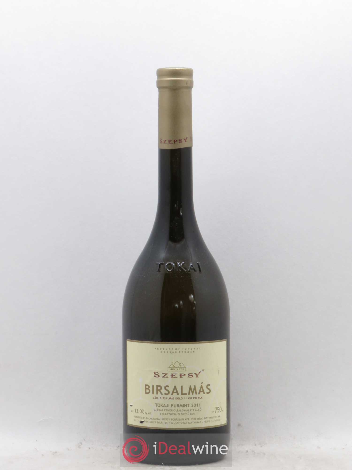 Tokaji Szepsy Furmint Birsalmas (sans prix de réserve) 2011 - Posten von 1 Flasche - 0