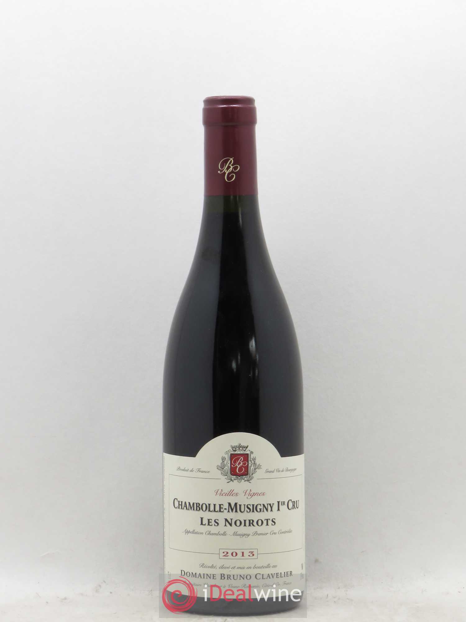 Chambolle-Musigny 1er Cru Les Noirots Vieilles Vignes Bruno Clavelier (sans prix de réserve) 2013 - Lot de 1 bouteille - 0