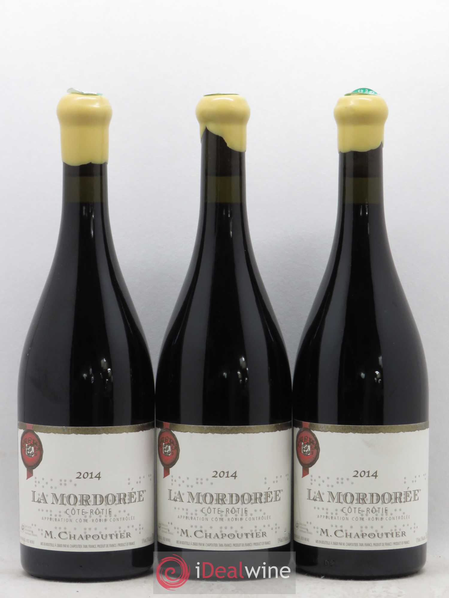 Côte-Rôtie La Mordorée Chapoutier 2014 - Lot de 3 bouteilles - 0