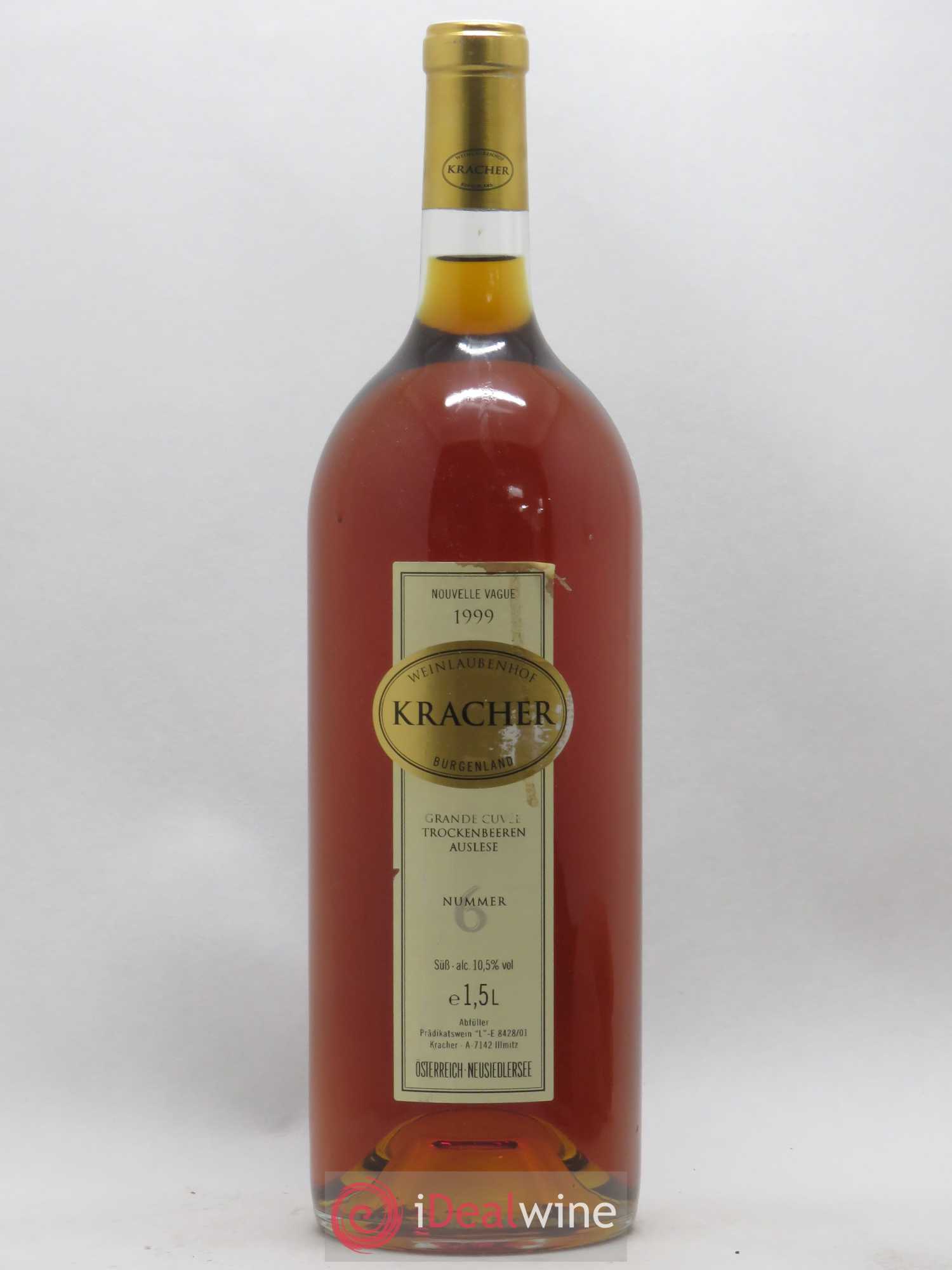 Autriche Kracher TBA N°6 Grande Cuvée Nouvelle Vague Trockenbeeren Auslese 1999 - Lotto di 1 magnum - 0