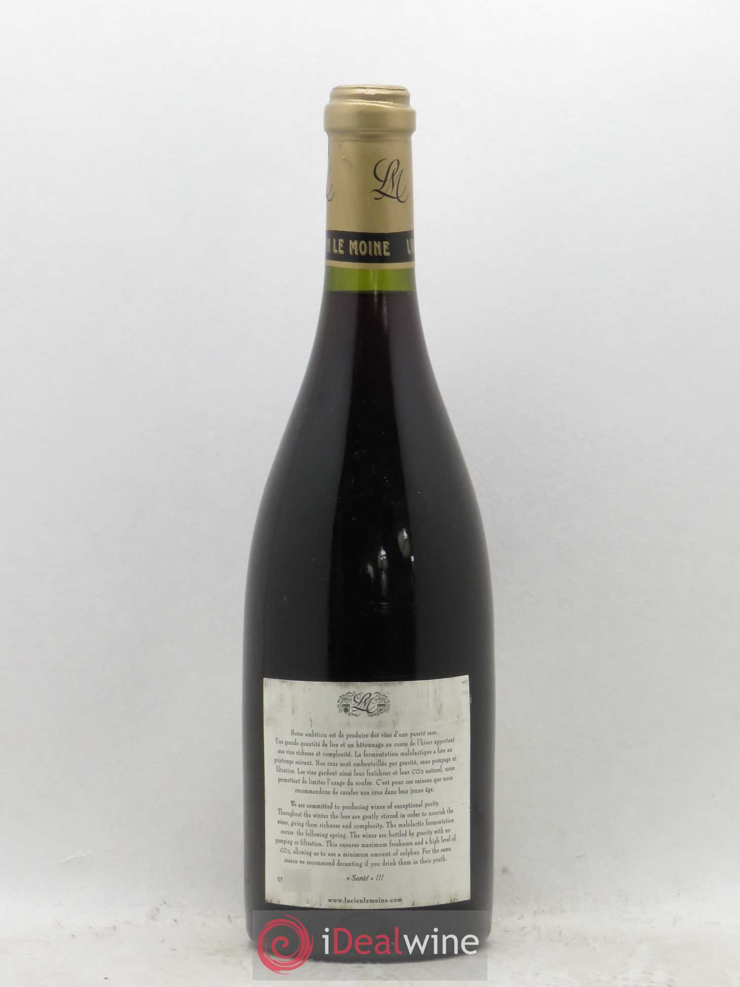 Chambertin Clos de Bèze Grand Cru Lucien Le Moine 2007 - Lot de 1 bouteille - 1