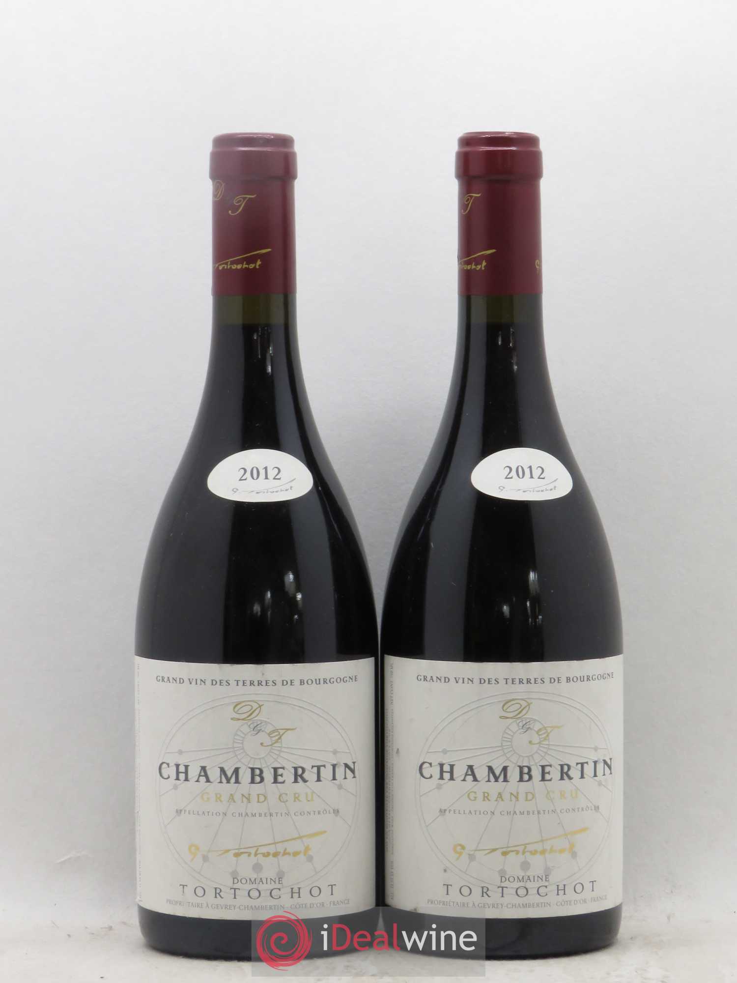Chambertin Grand Cru Tortochot (Domaine) 2012 - Lot de 2 bouteilles - 0