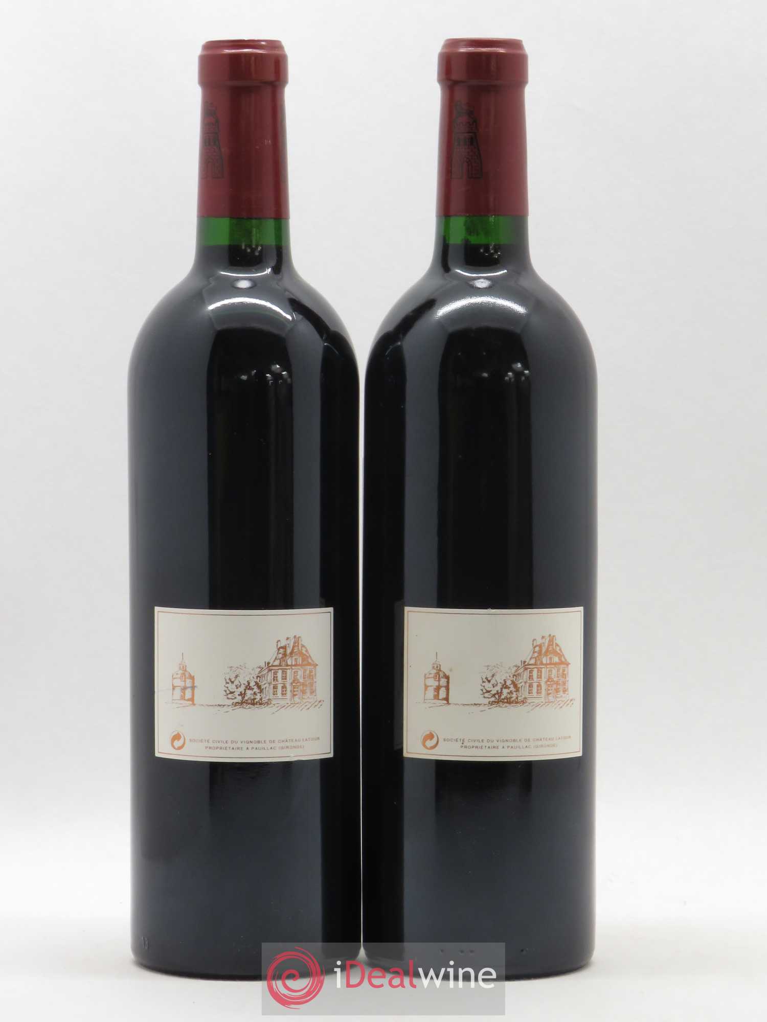 Château Latour 1er Grand Cru Classé 1998 - Lot de 2 bouteilles - 1