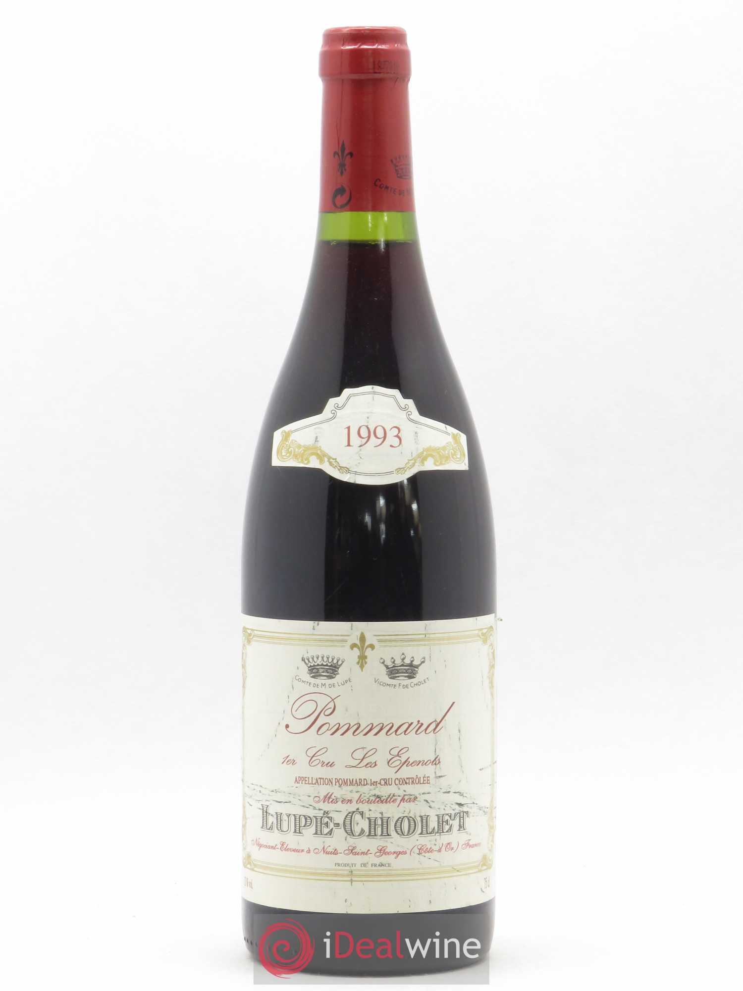 Pommard 1er Cru Les Epenots Lupé Cholet 1993 - Posten von 1 Flasche - 0