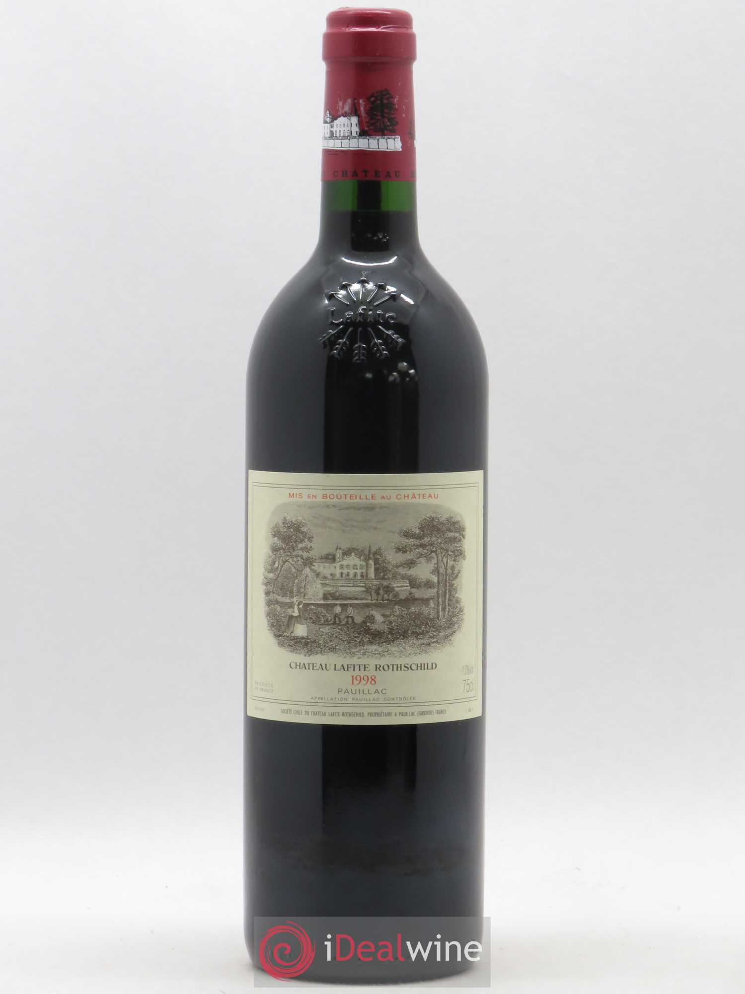 Château Lafite Rothschild 1er Grand Cru Classé 1998 - Lot de 1 bouteille - 0