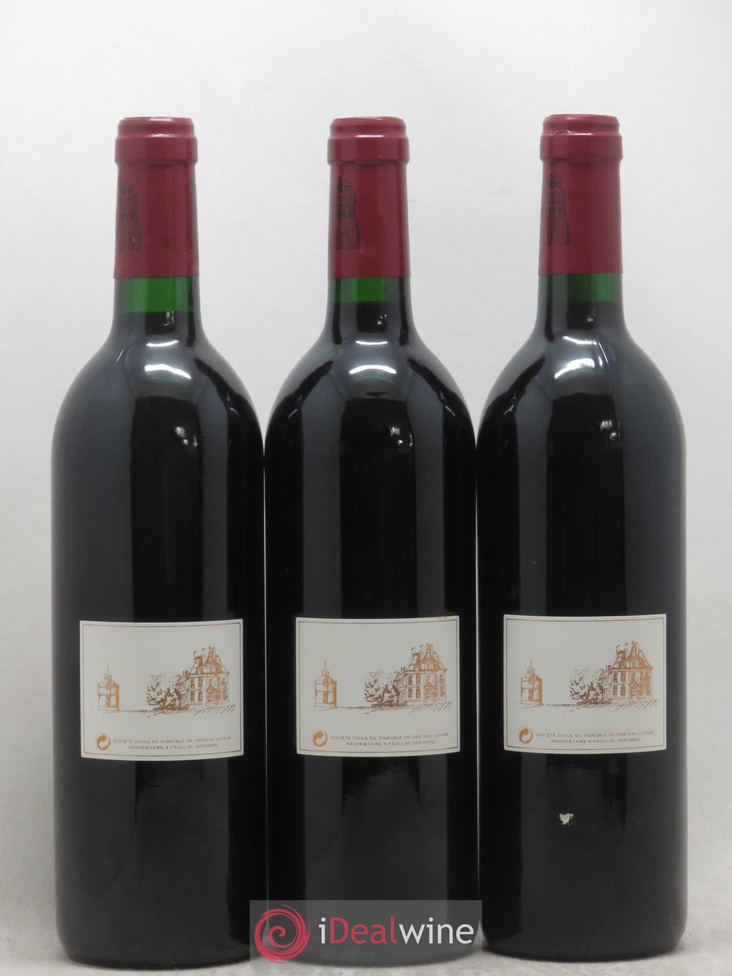 Château Latour 1er Grand Cru Classé 1994 - Lot de 3 bouteilles - 1