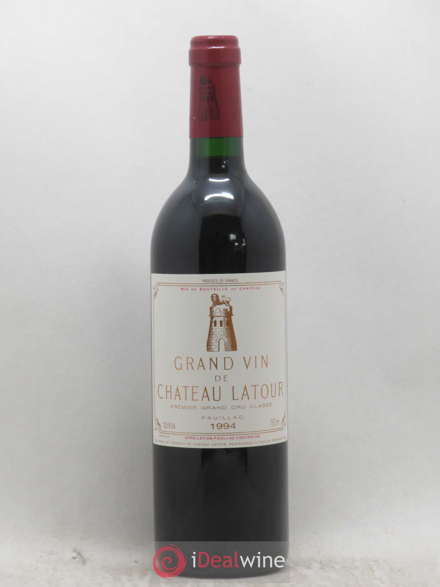 Château Latour 1er Grand Cru Classé 1994 - Lot de 1 bouteille - 0
