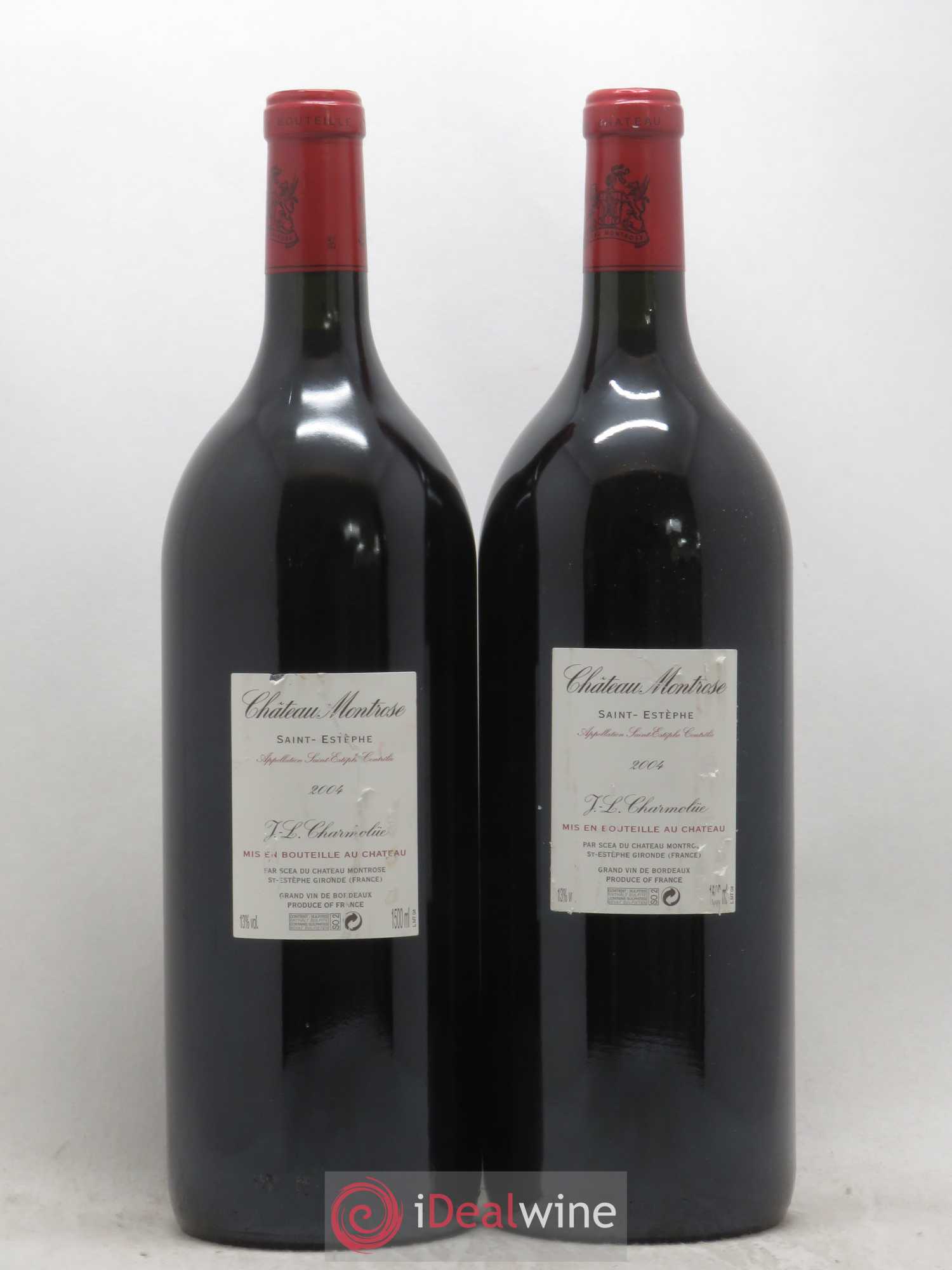 Château Montrose 2ème Grand Cru Classé 2004 - Lot de 2 magnums - 1