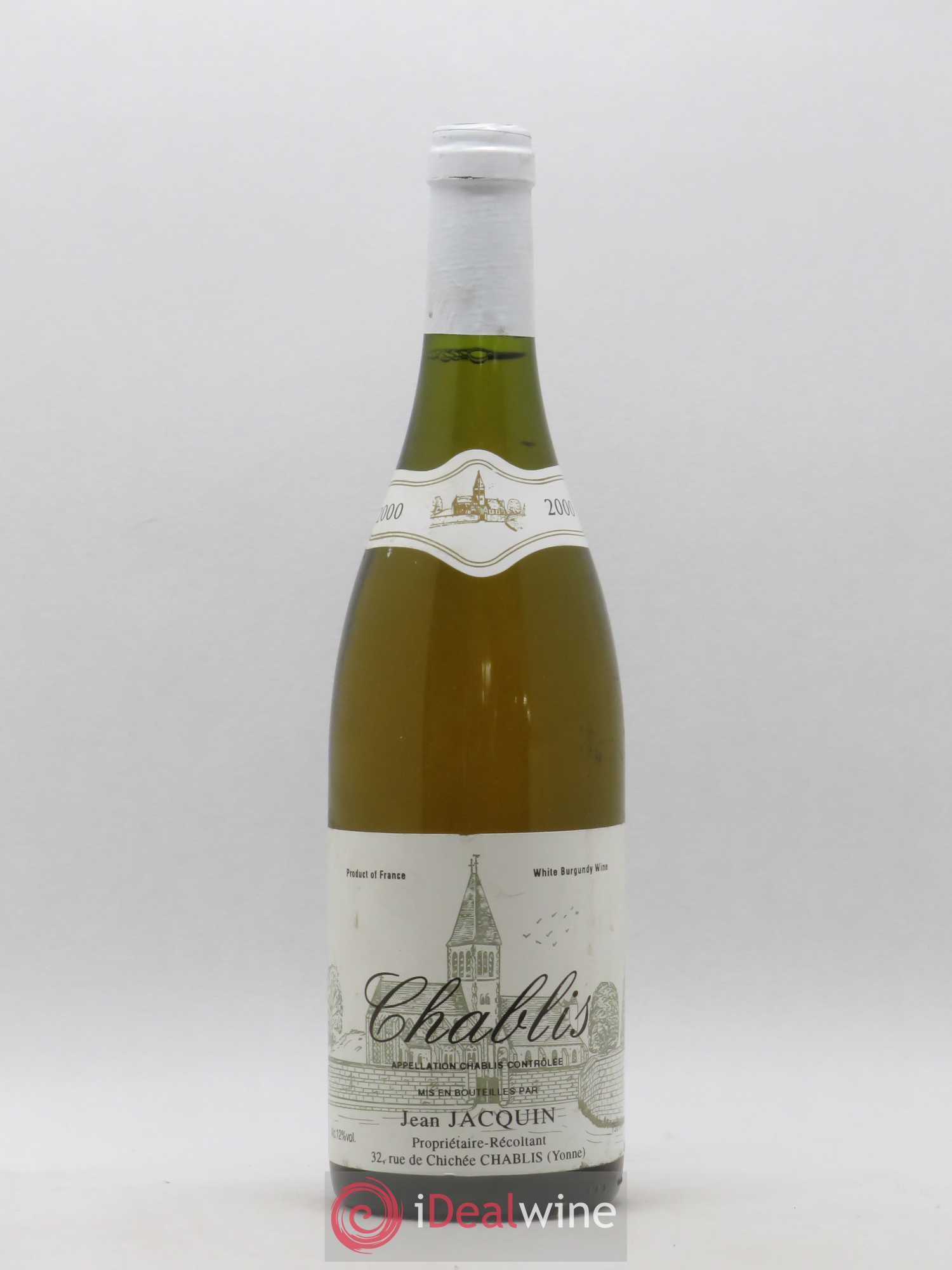 Chablis Jean Jacquin 2000 - Posten von 1 Flasche - 0