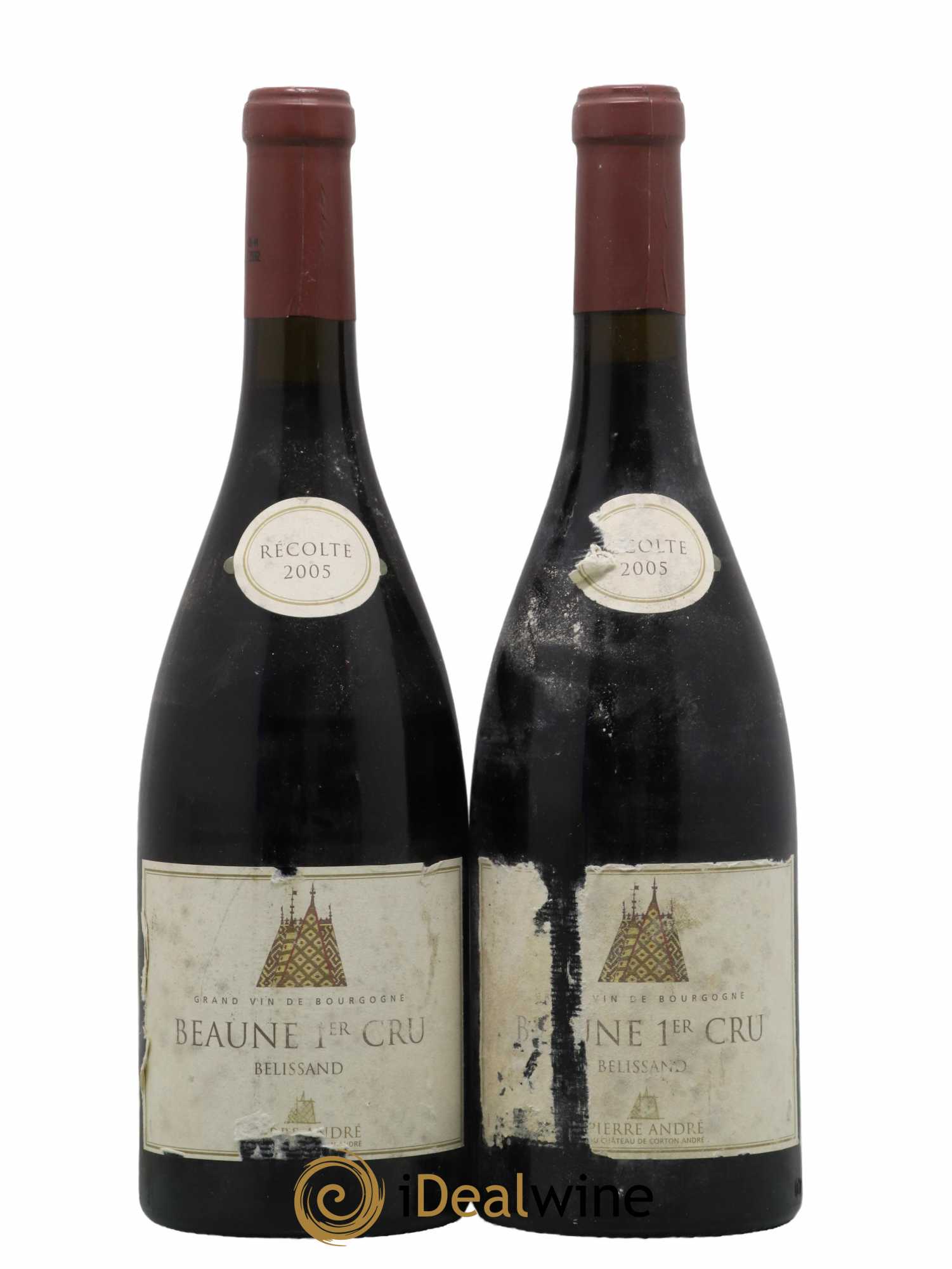 Beaune 1er Cru Pierre André Belissand 2005 - Lot de 2 bouteilles - 0