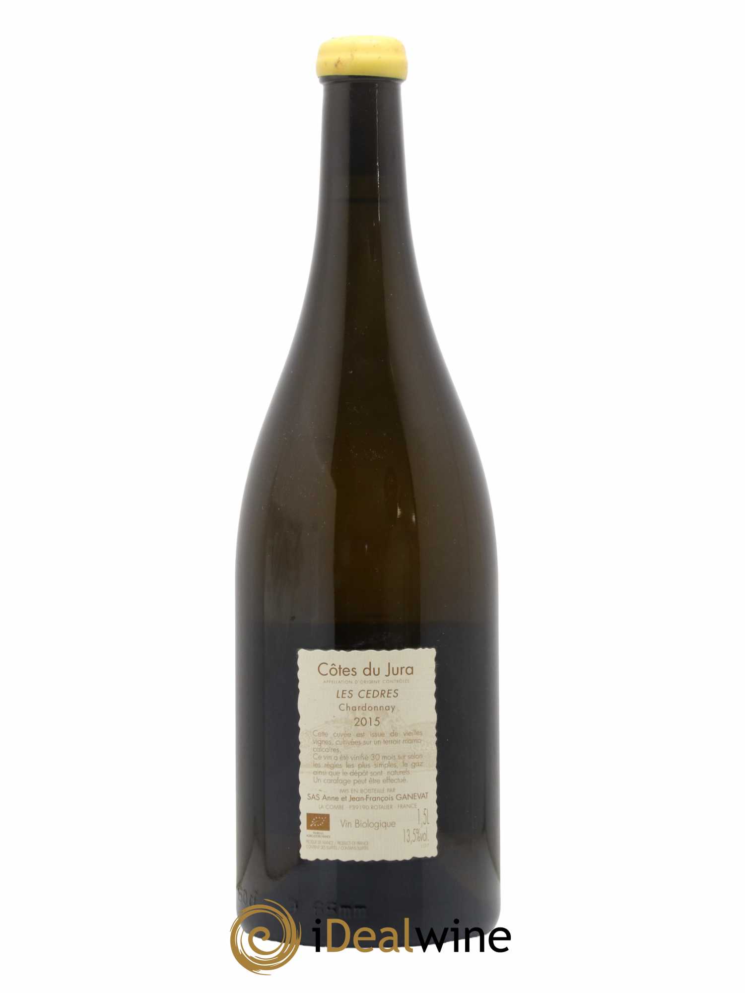 Vin de France (anciennement Côtes du Jura) Les Cèdres Anne et Jean François Ganevat 2015 - Lot de 1 magnum - 1