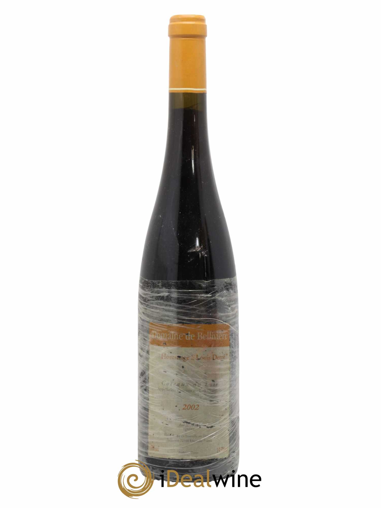Coteaux du Loir Hommage à Louis Derré Domaine de Bellivière 2002 - Lot de 1 bouteille - 0