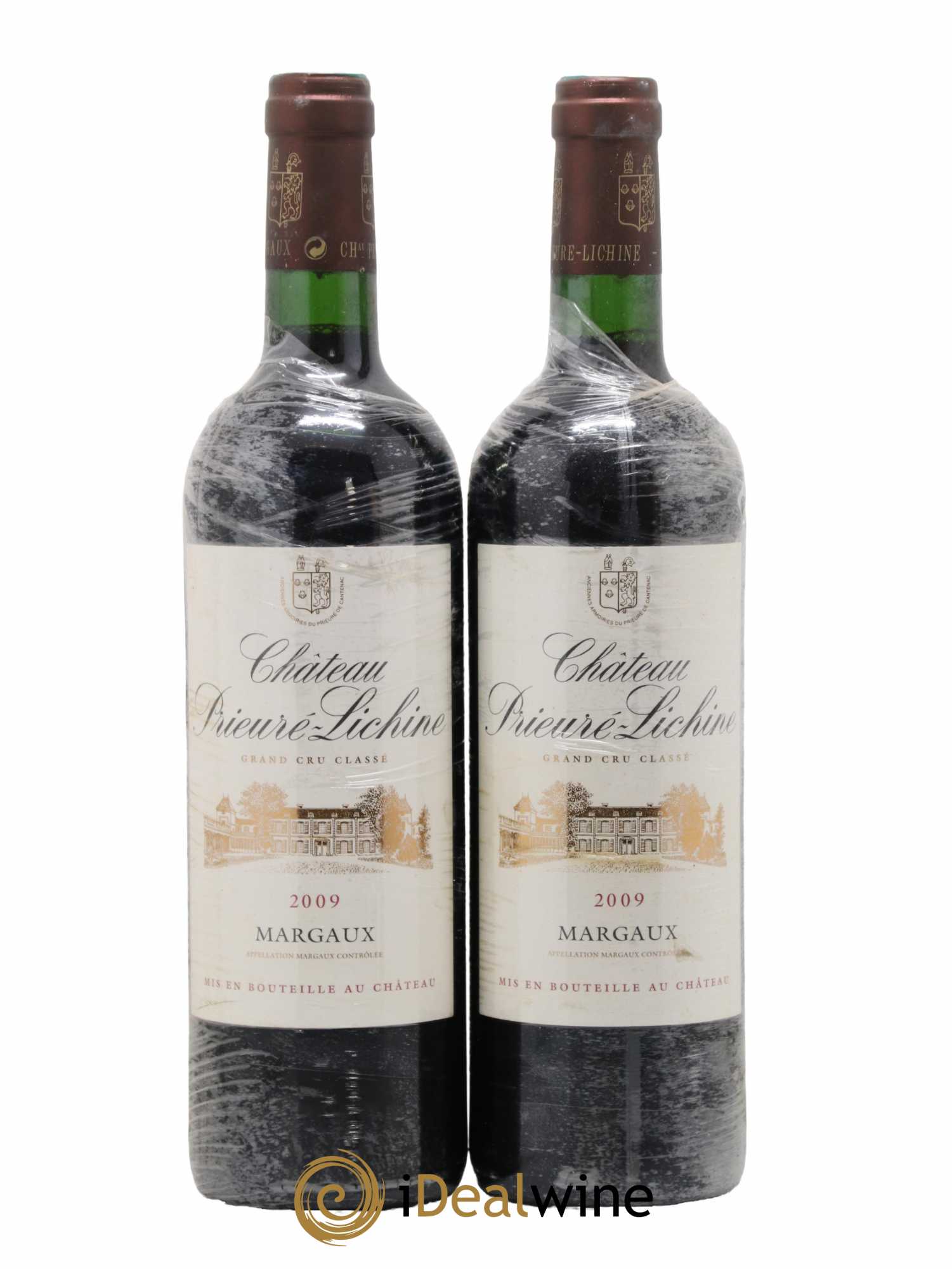 Château Prieuré Lichine 4ème Grand Cru Classé 2009 - Lot de 2 bouteilles - 0