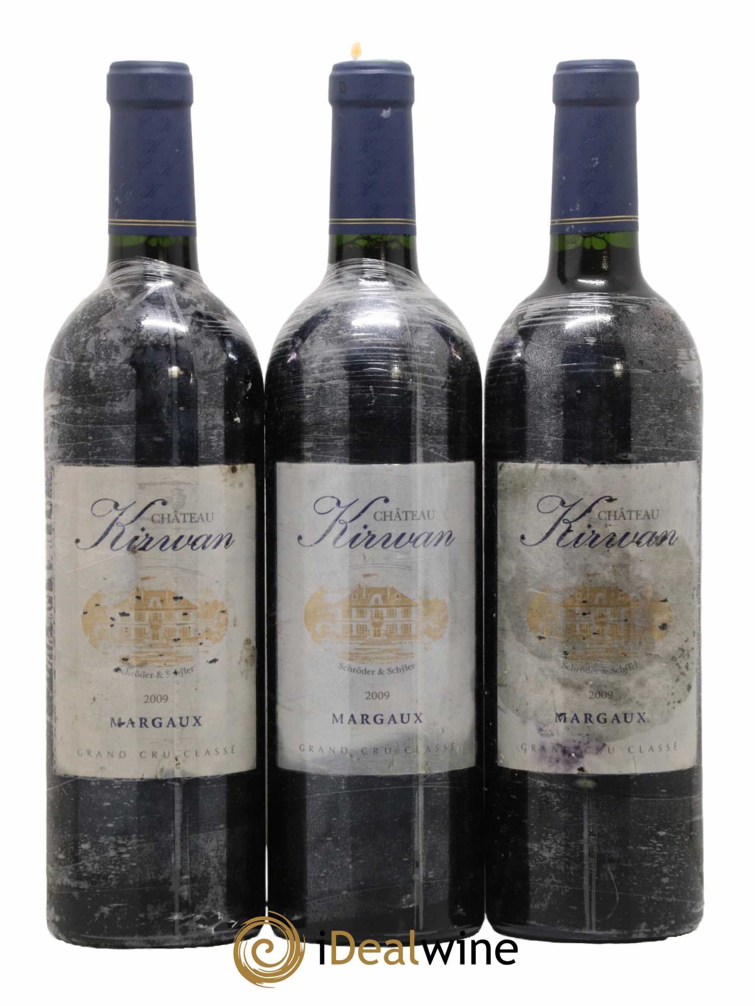 Château Kirwan 3ème Grand Cru Classé 2009 - Lot de 3 bouteilles - 0