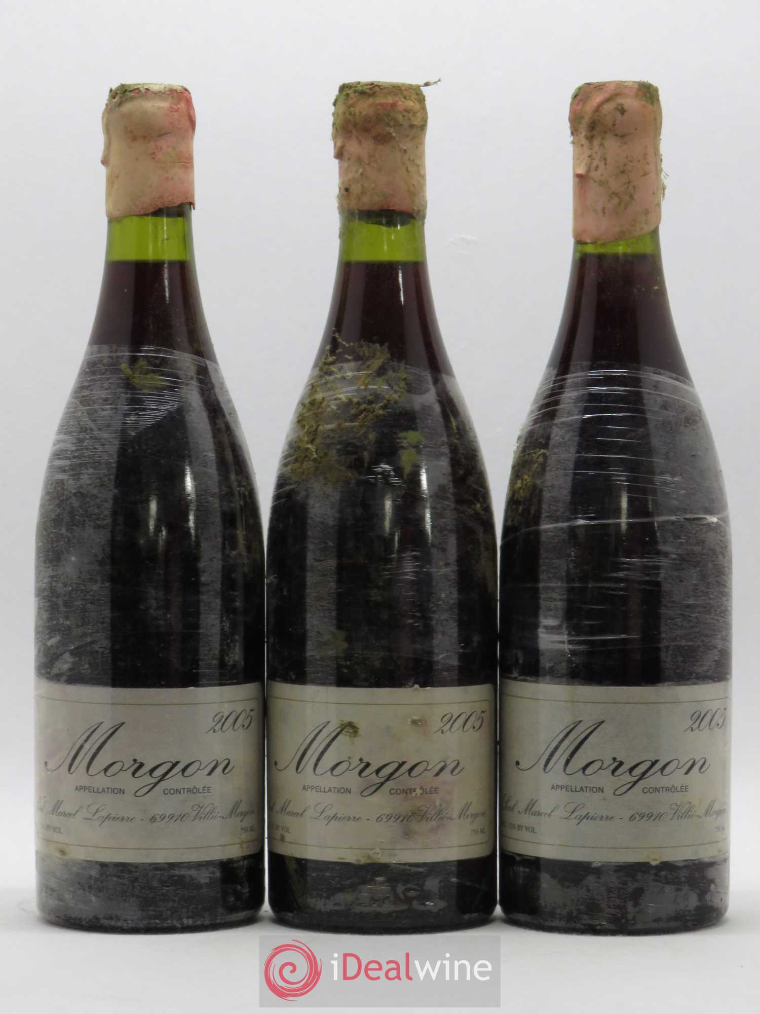 Morgon Marcel Lapierre (Domaine) 2005 - Lot de 3 bouteilles - 0