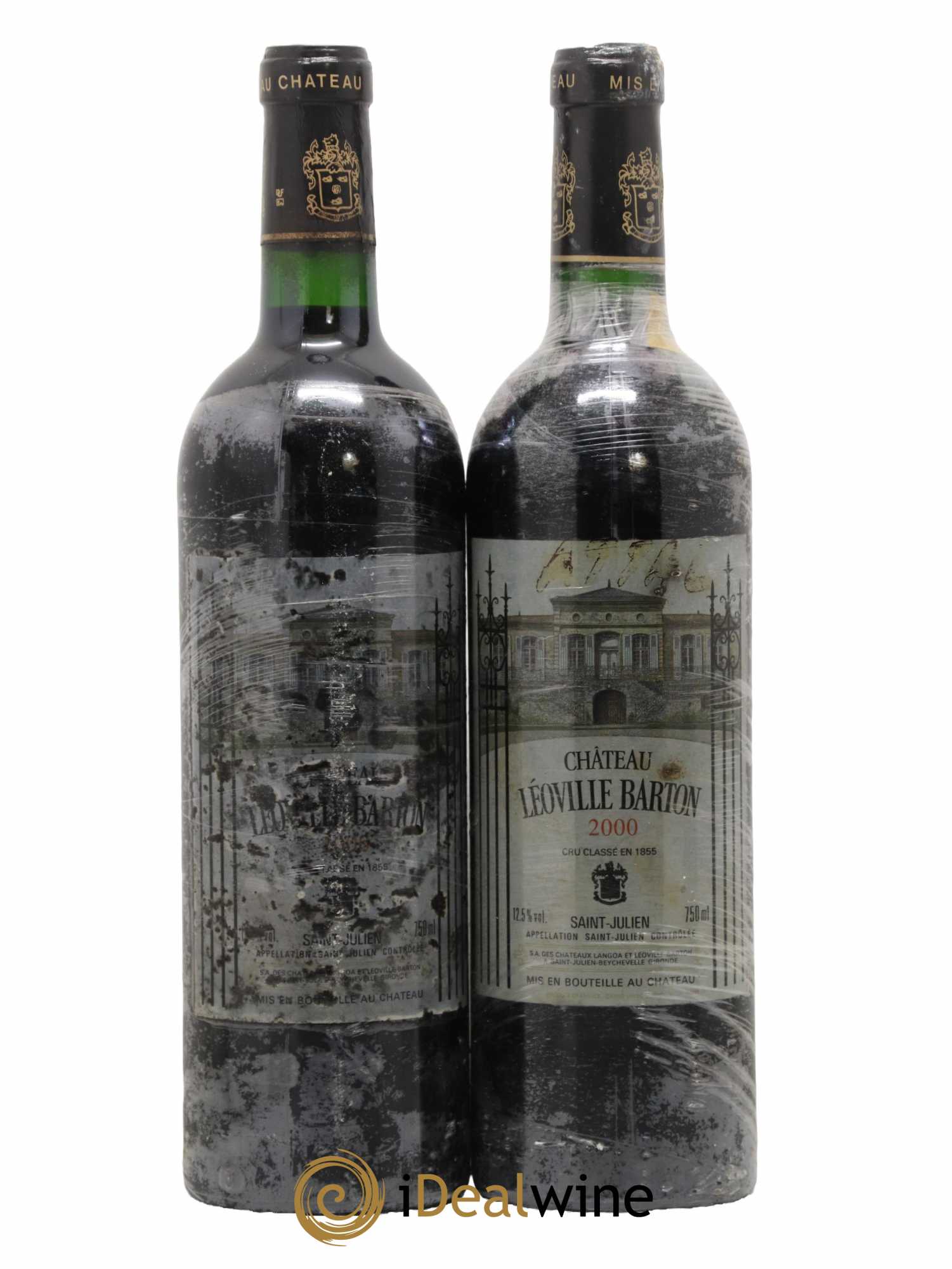 Château Léoville Barton 2ème Grand Cru Classé 2000 - Lot de 2 bouteilles - 0