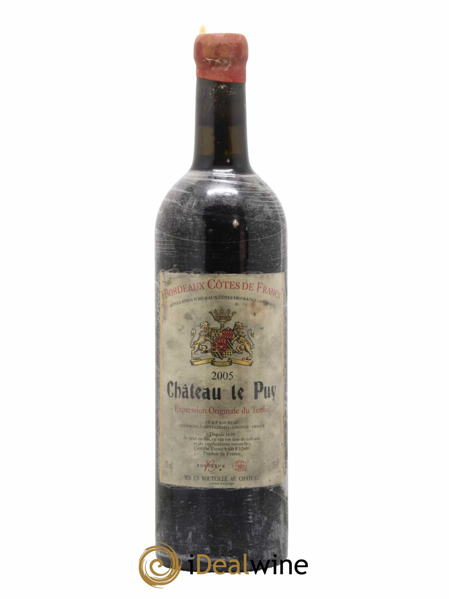 Château Le Puy 2005 - Lot de 1 bouteille - 0