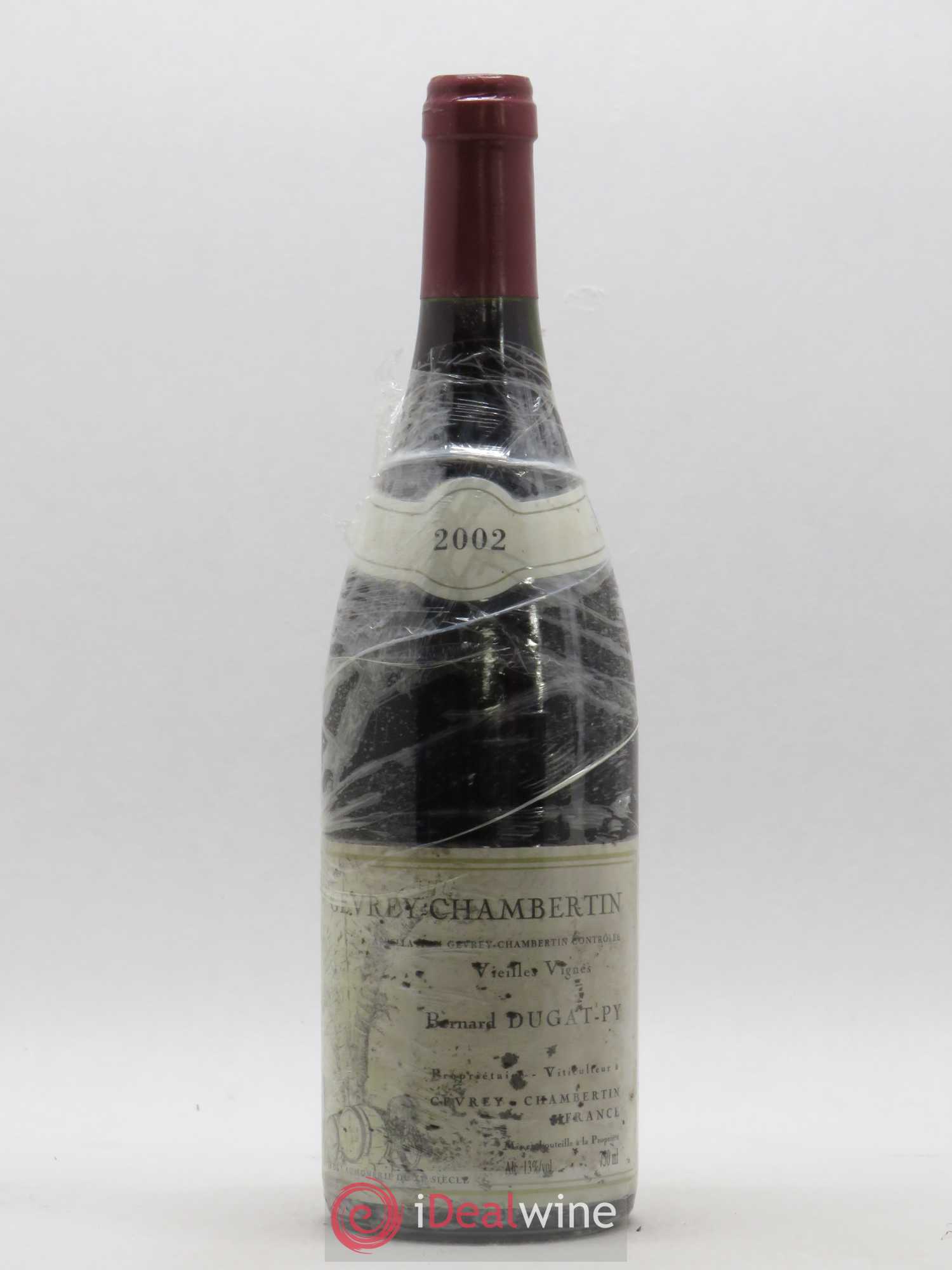 Gevrey-Chambertin Vieilles Vignes Dugat-Py 2002 - Lot de 1 bouteille - 0